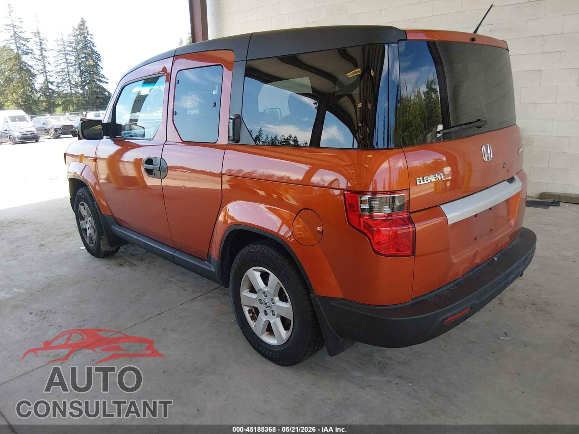 HONDA ELEMENT 2010 - 5J6YH2H71AL008448