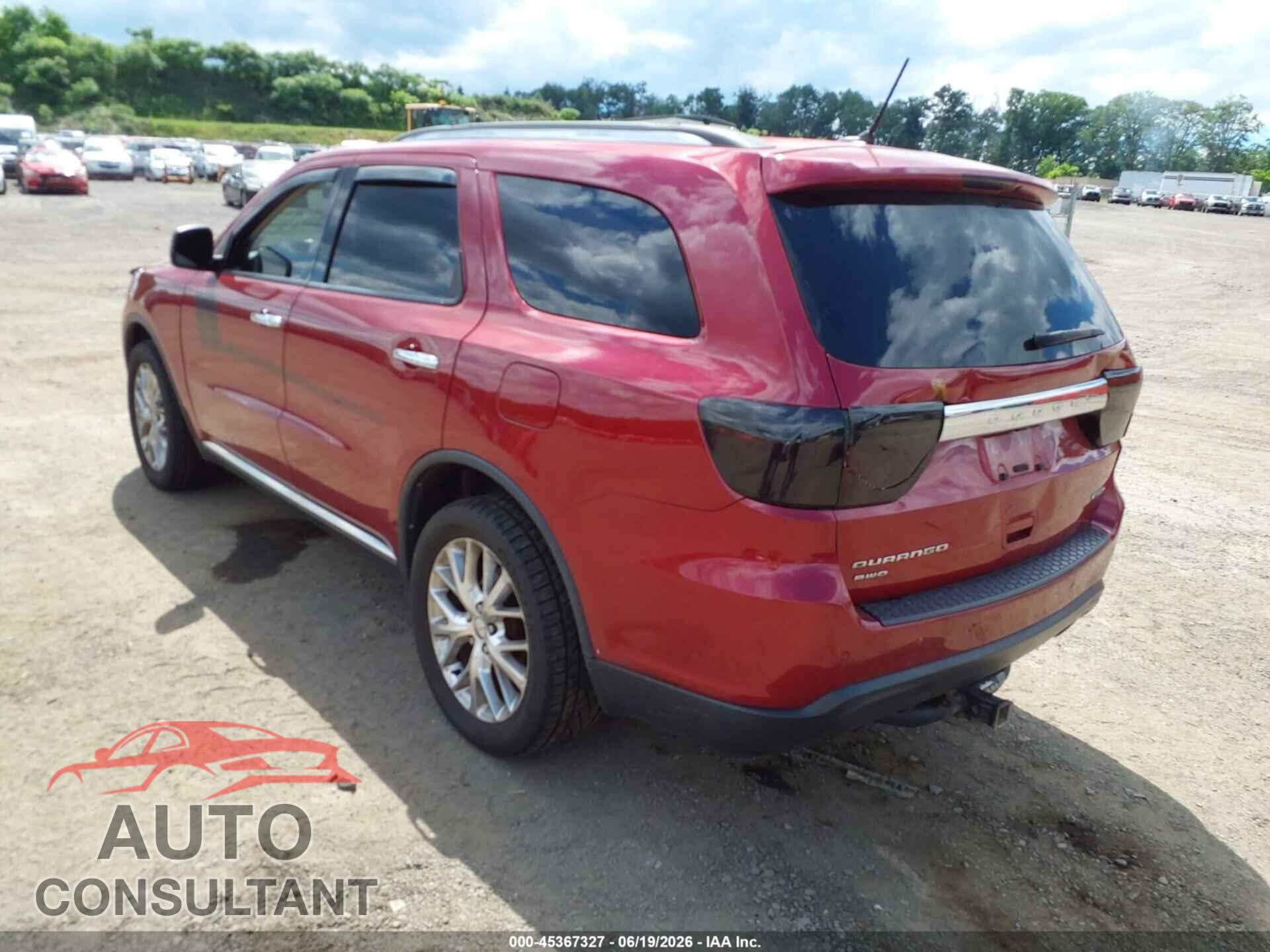 DODGE DURANGO 2013 - 1C4RDJDG9DC540489