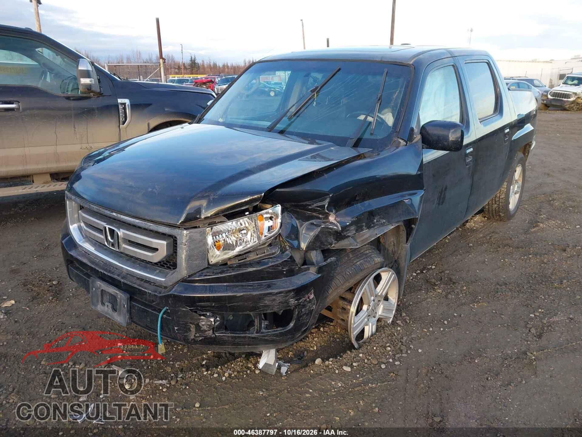 HONDA RIDGELINE 2011 - 5FPYK1F58BB454515