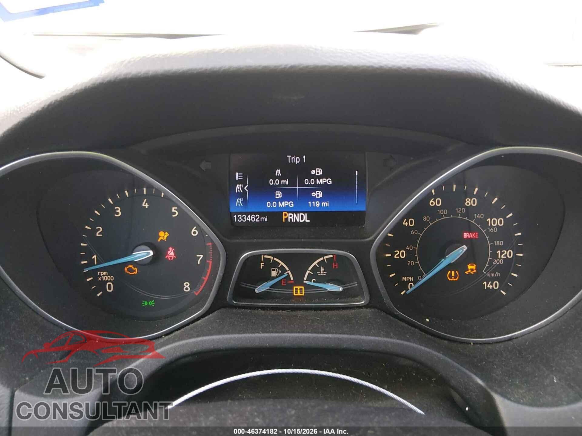 FORD FOCUS 2016 - 1FADP3E21GL233862