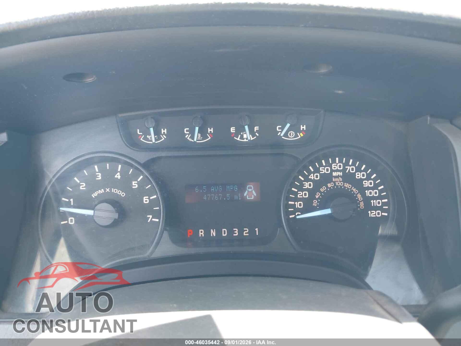 FORD F-150 2012 - 1FTMF1CM7CKD62260