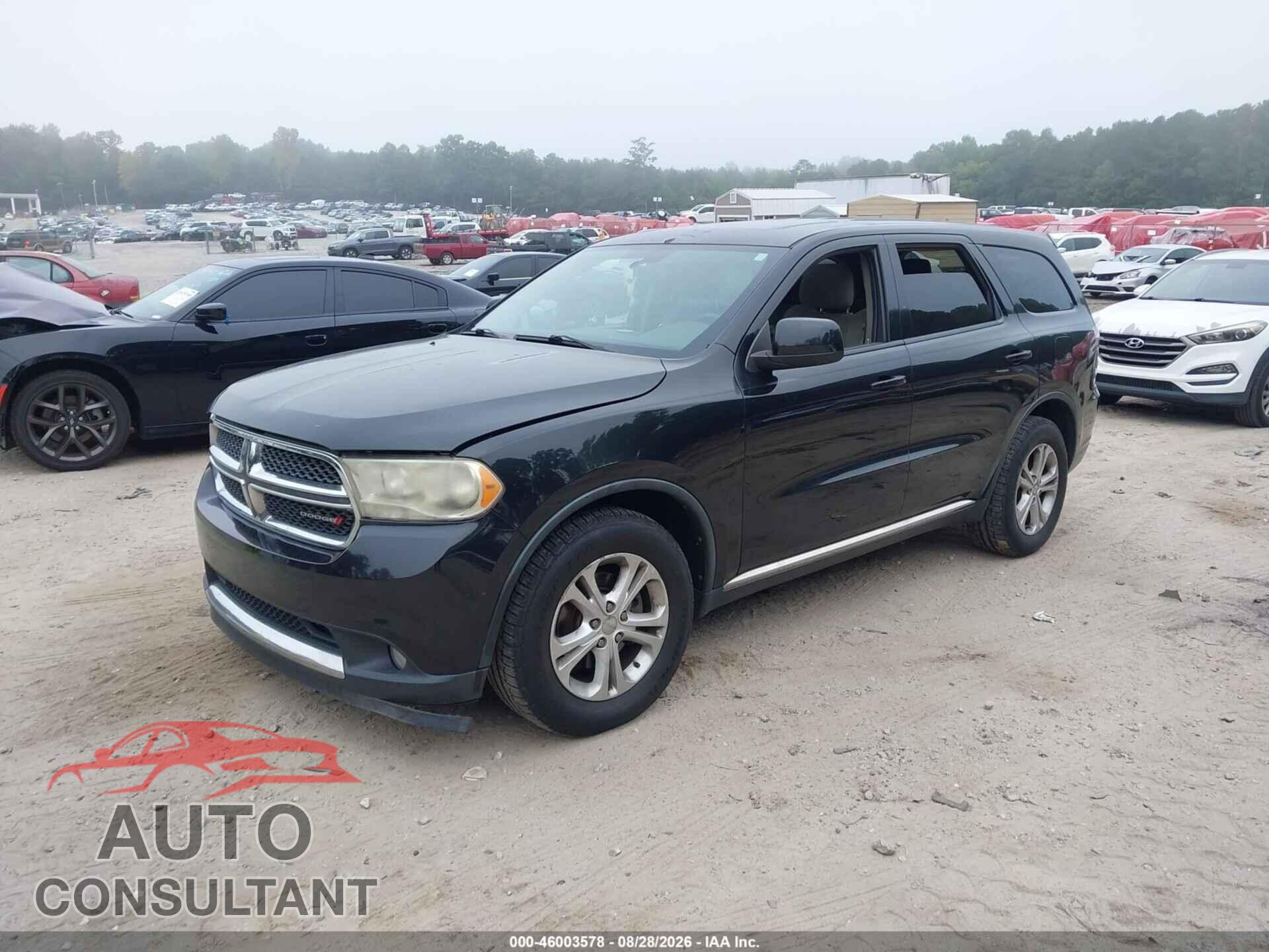 DODGE DURANGO 2012 - 1C4RDHAG1CC308481