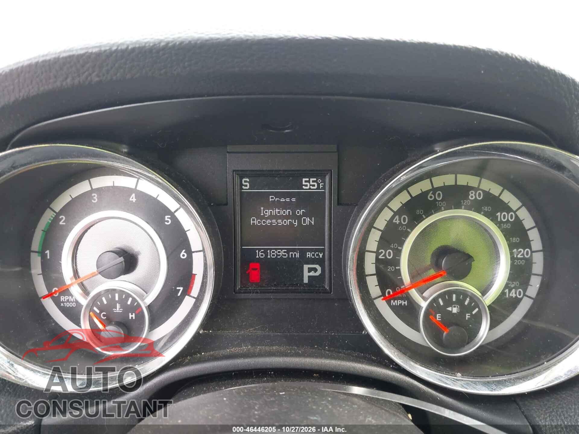DODGE DURANGO 2012 - 1C4RDJEG7CC301570