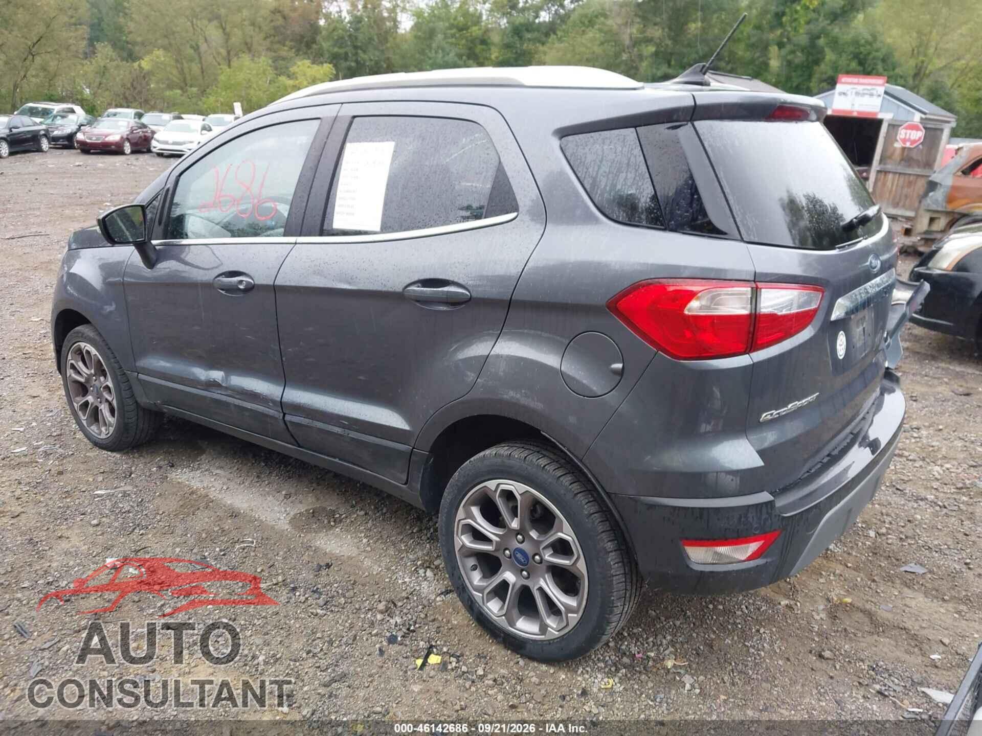 FORD ECOSPORT 2019 - MAJ6S3KL3KC294336