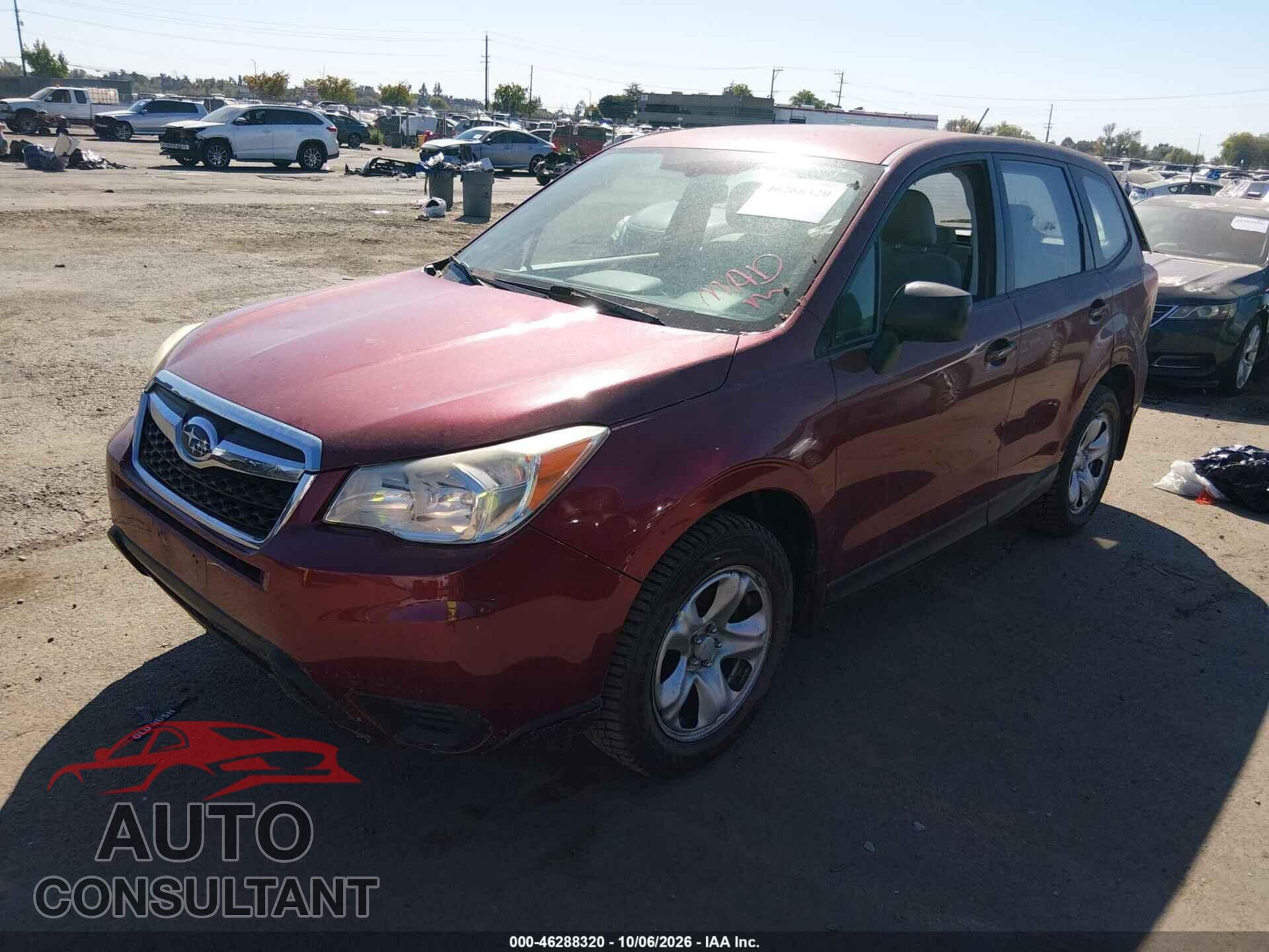 SUBARU FORESTER 2014 - JF2SJAAC2EH474174