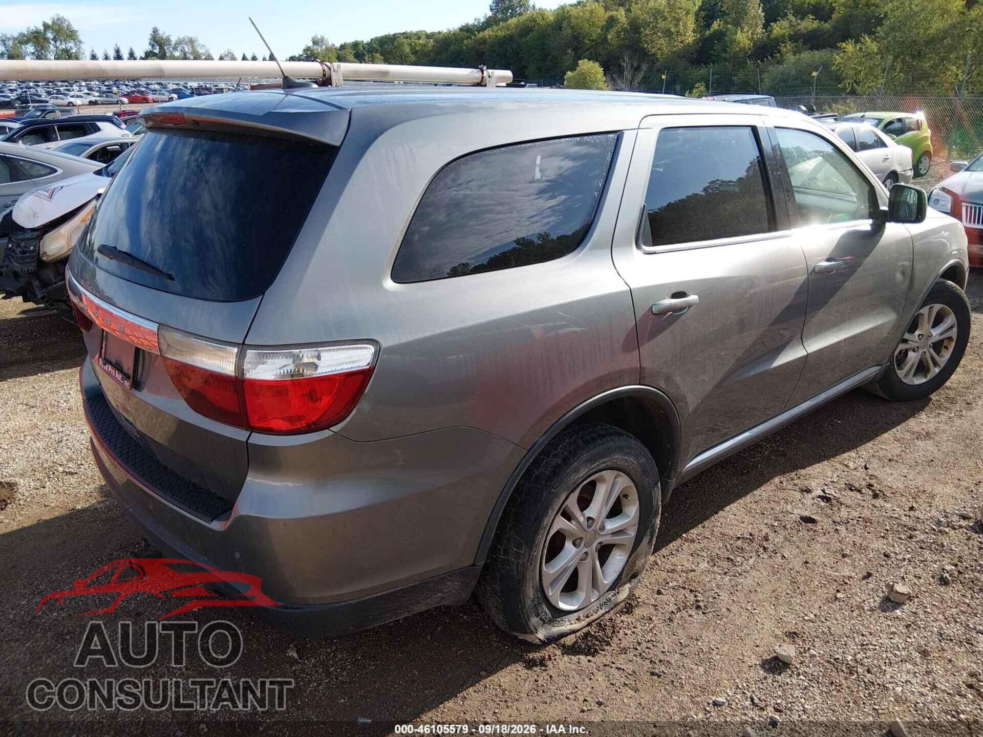 DODGE DURANGO 2012 - 1C4RDHAG2CC308117