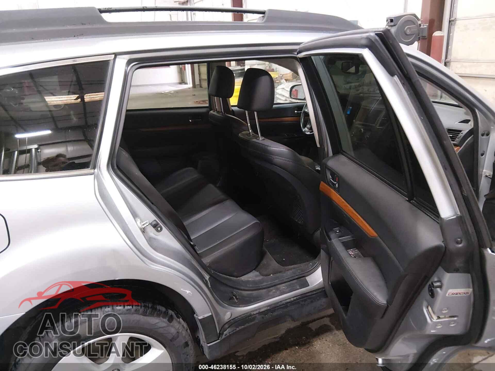 SUBARU OUTBACK 2013 - 4S4BRBPC1D3205952