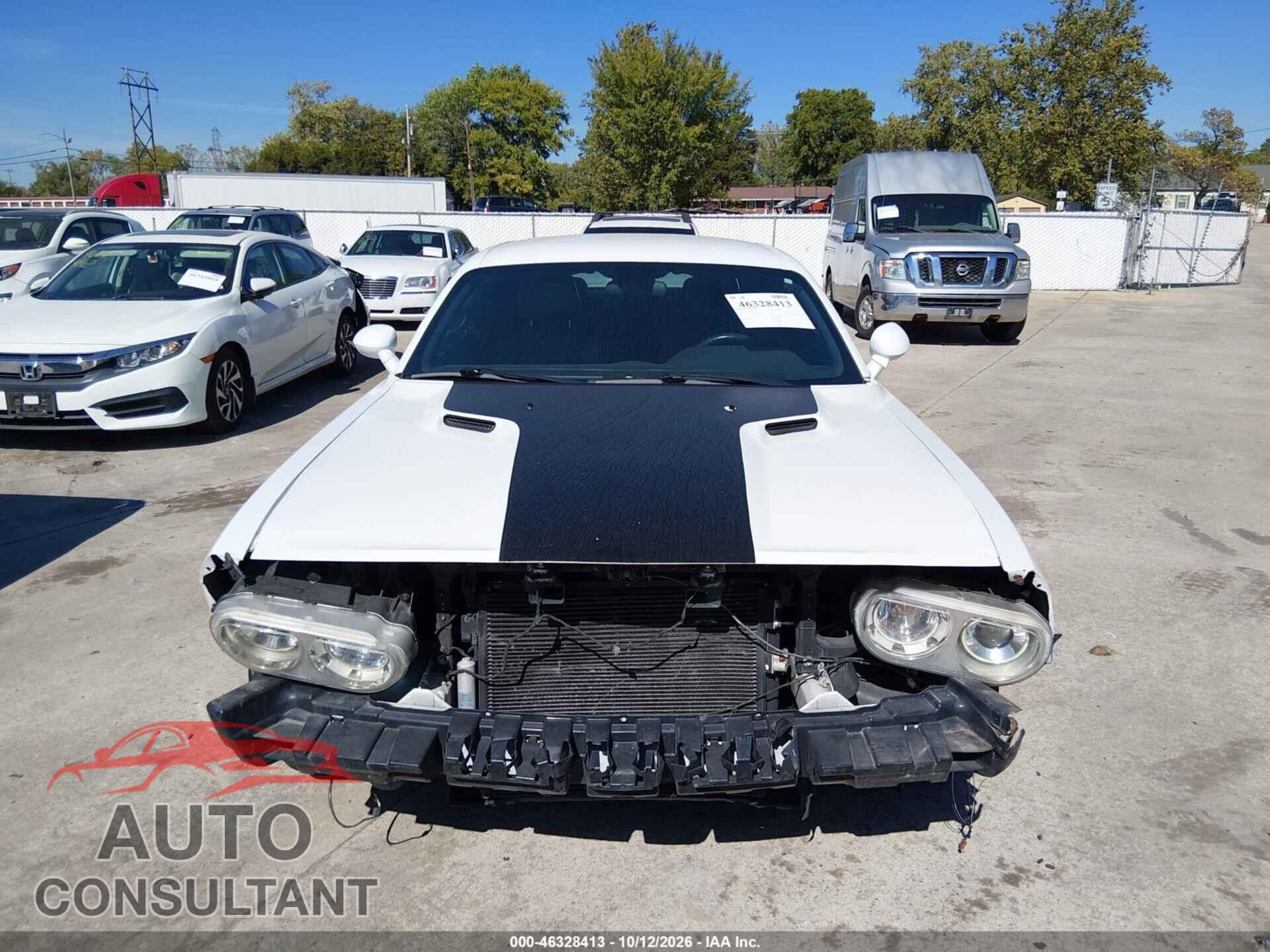 DODGE CHALLENGER 2013 - 2C3CDYAG4DH607603
