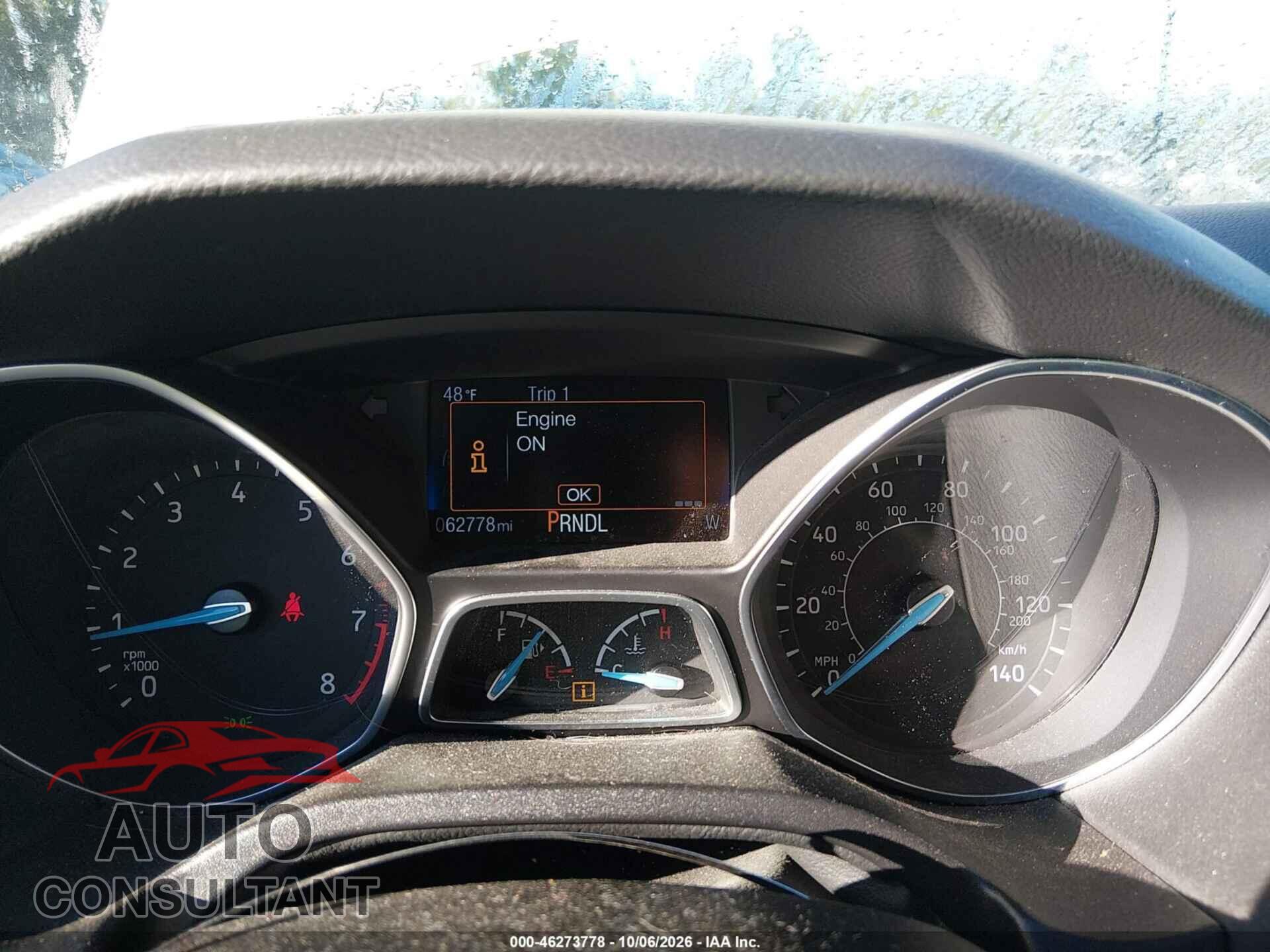 FORD FOCUS 2015 - 1FADP3F2XFL363376