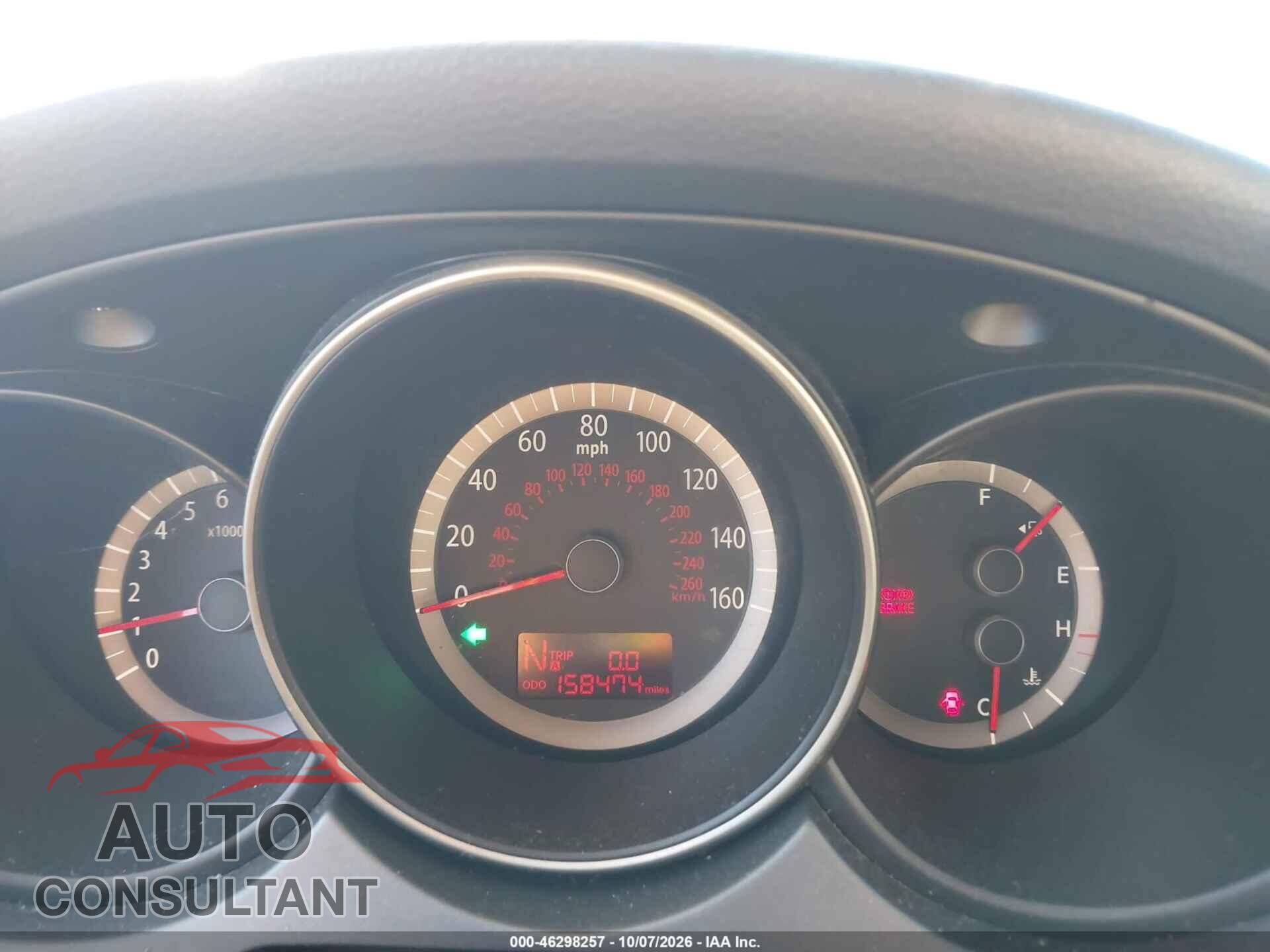 KIA OPTIMA 2010 - KNAGG4A88A5423948