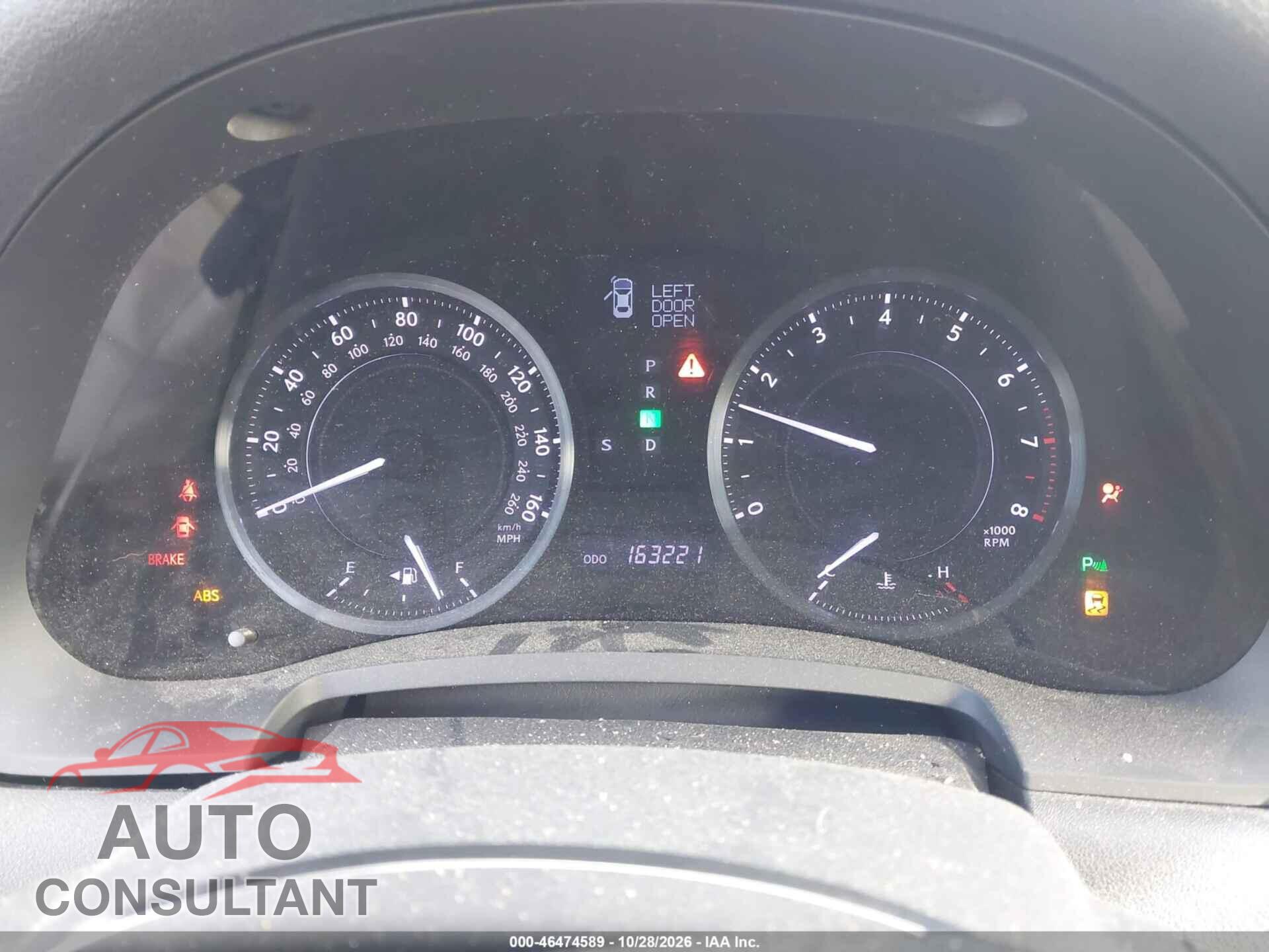 LEXUS IS 250C 2012 - JTHFF2C21C2524962