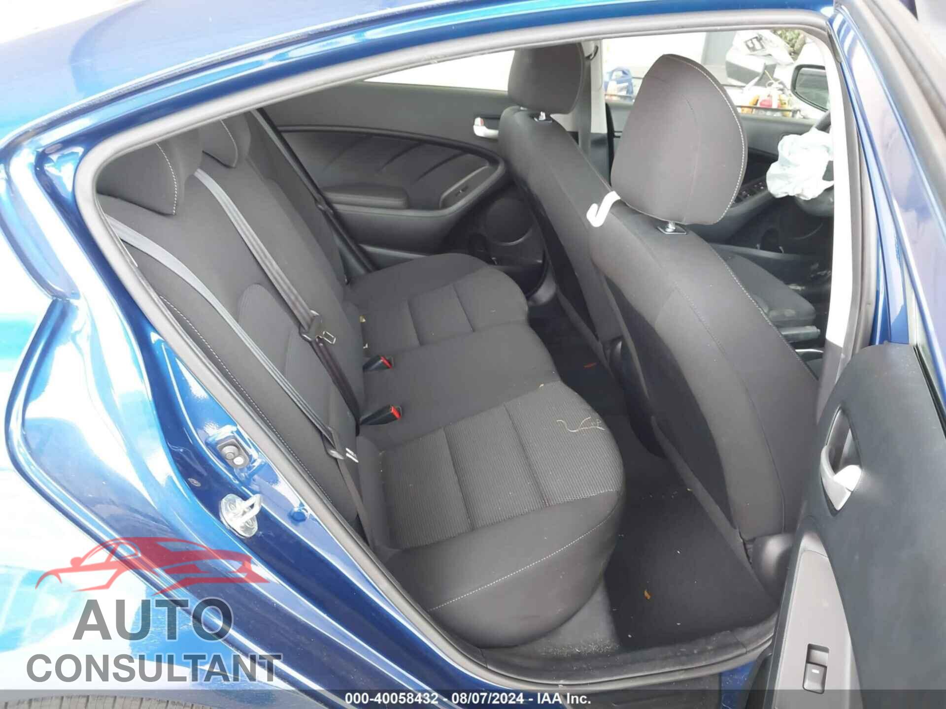 KIA FORTE 2017 - 3KPFK4A74HE129871