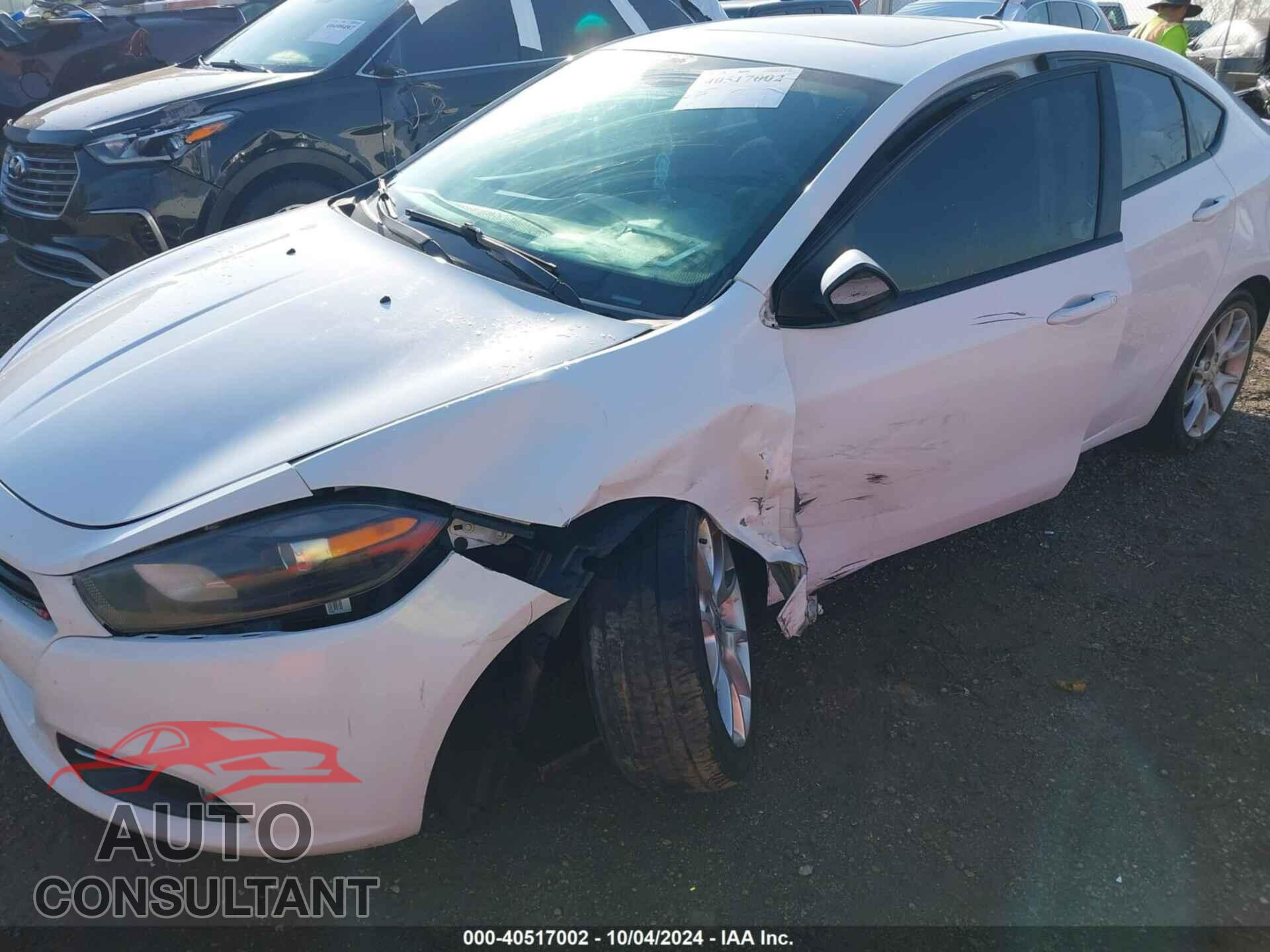 DODGE DART 2013 - 1C3CDFBA5DD332514