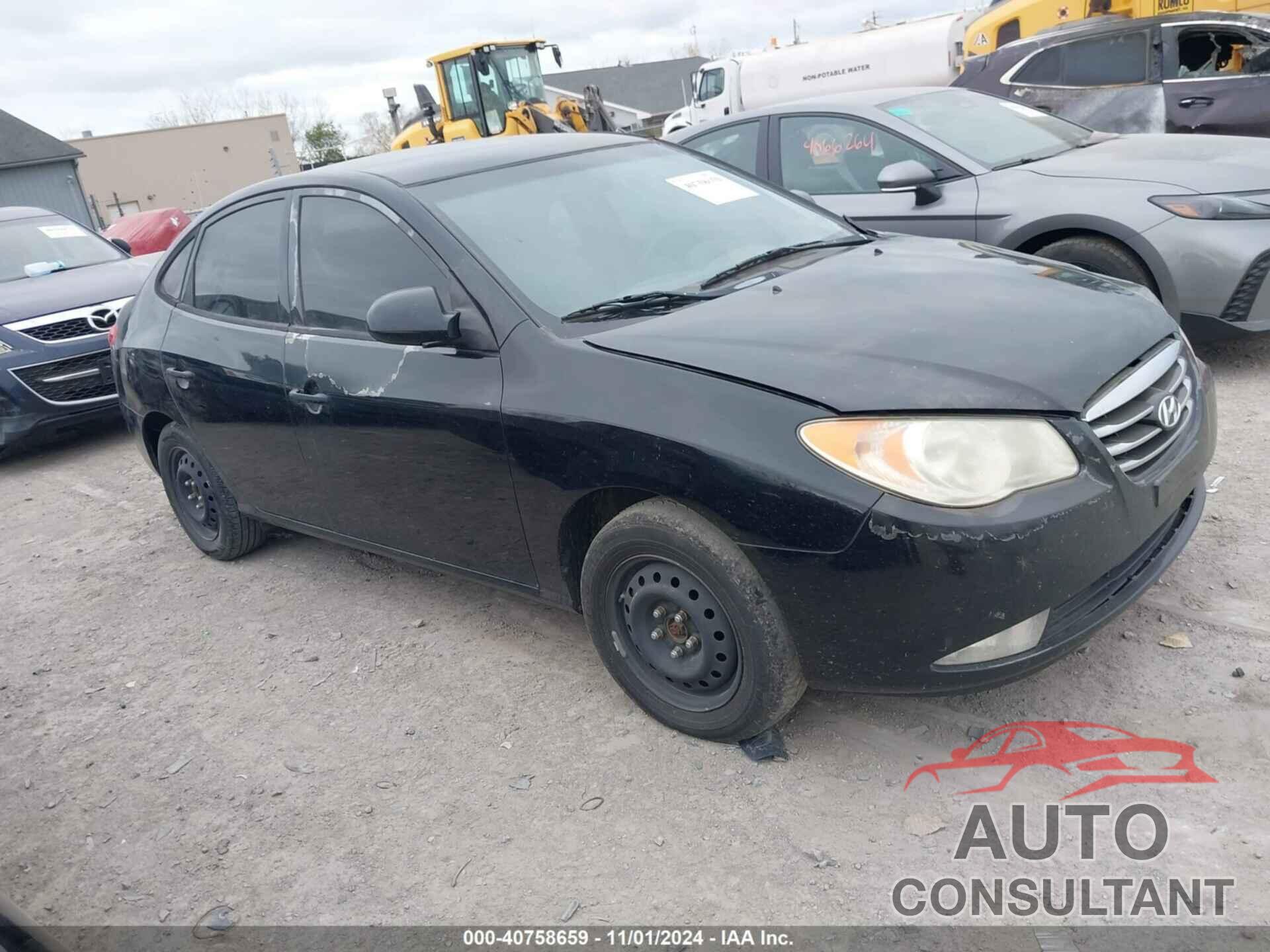 HYUNDAI ELANTRA 2010 - KMHDU4ADXAU990949