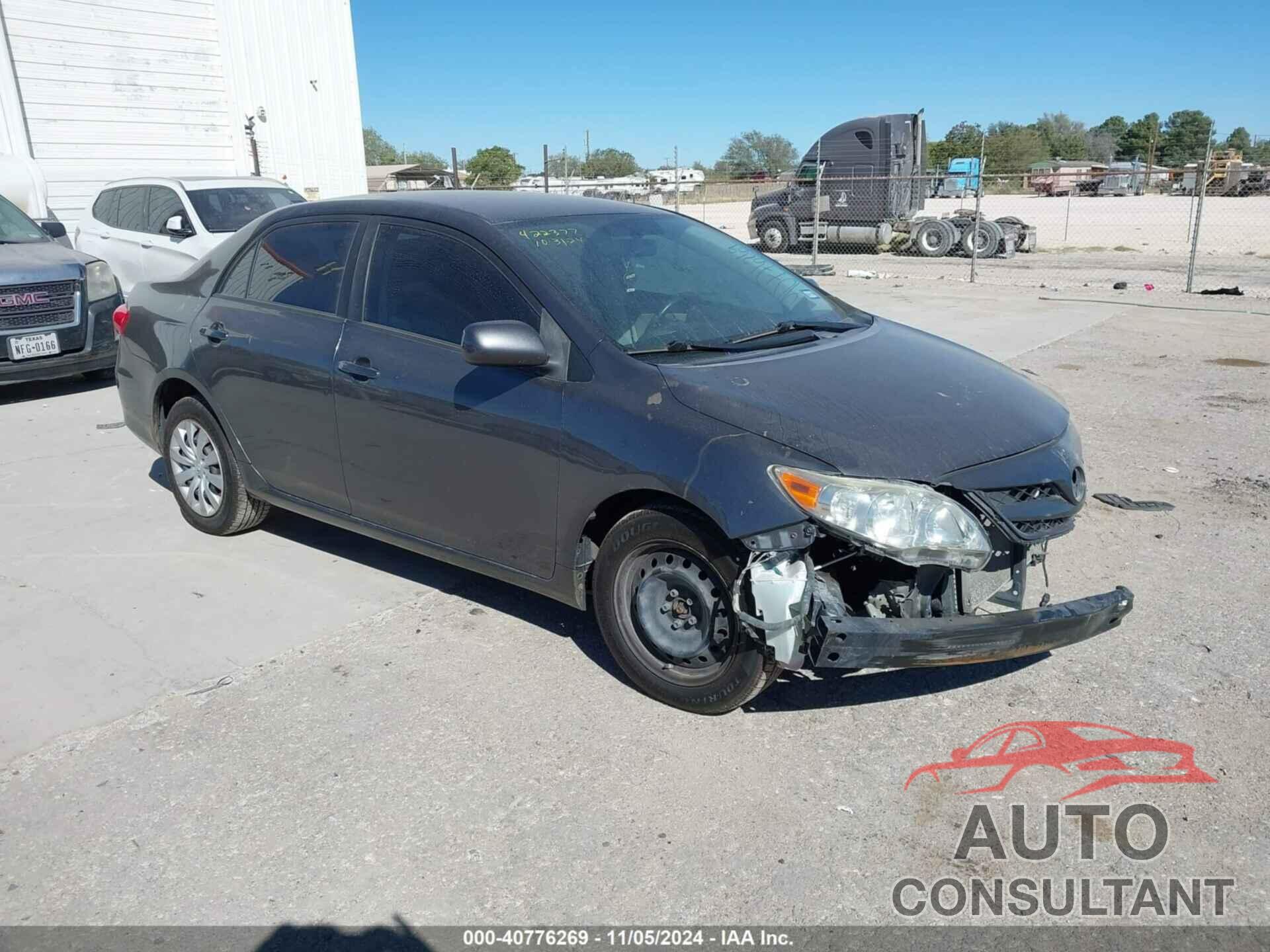 TOYOTA COROLLA 2011 - JTDBU4EE2B9137920