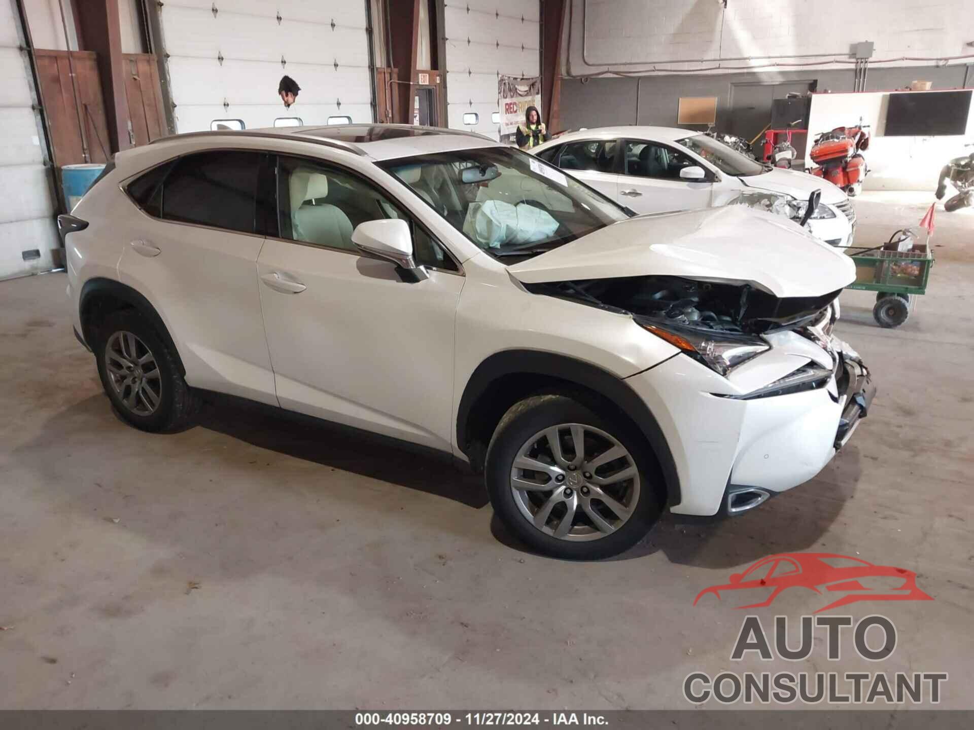 LEXUS NX 200T 2016 - JTJBARBZ0G2091398