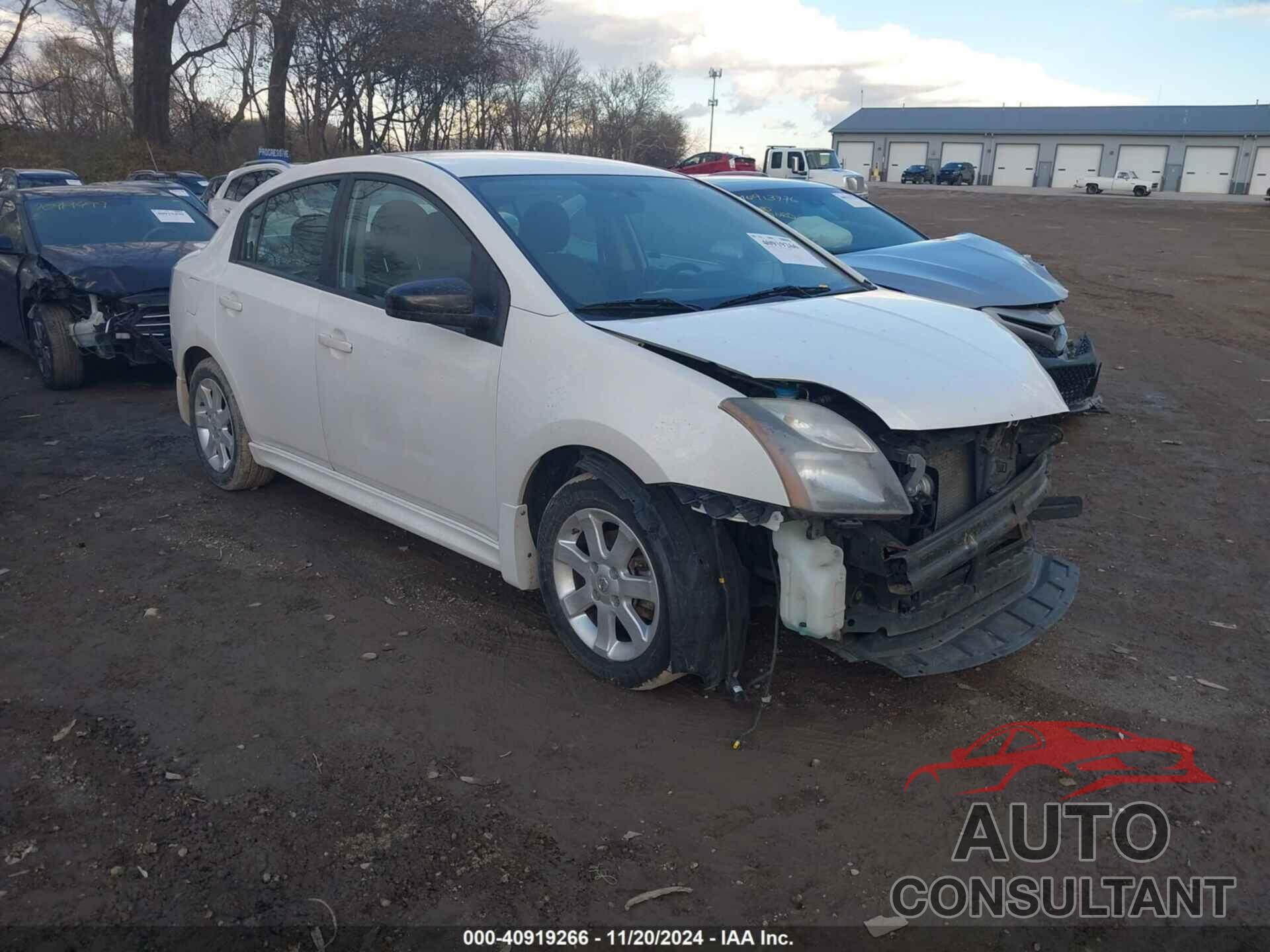 NISSAN SENTRA 2012 - 3N1AB6AP6CL622433