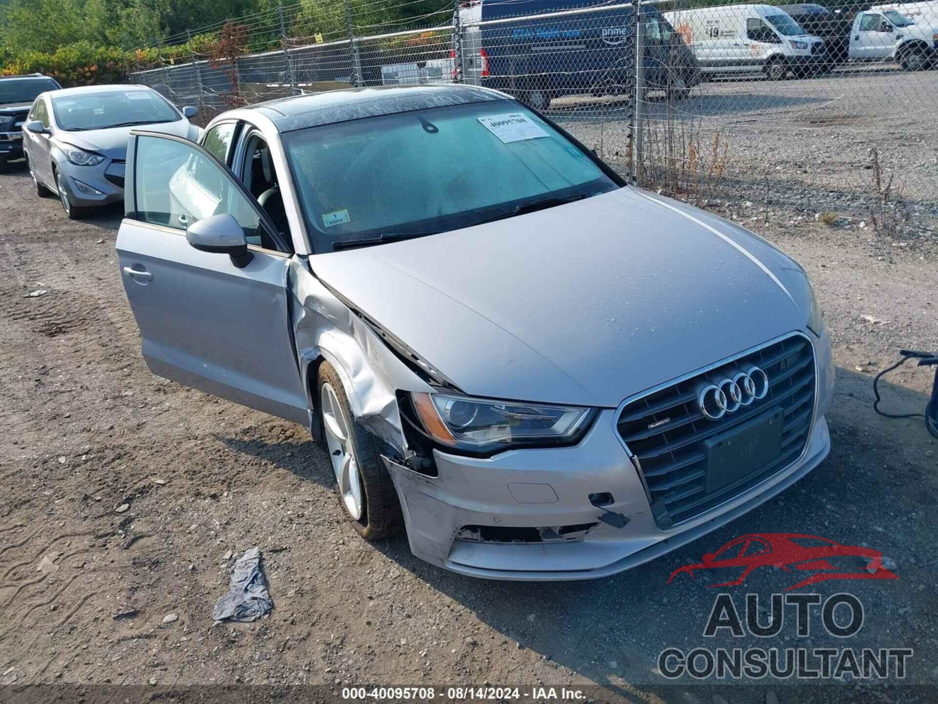 AUDI A3 2016 - WAUB8GFF9G1007195