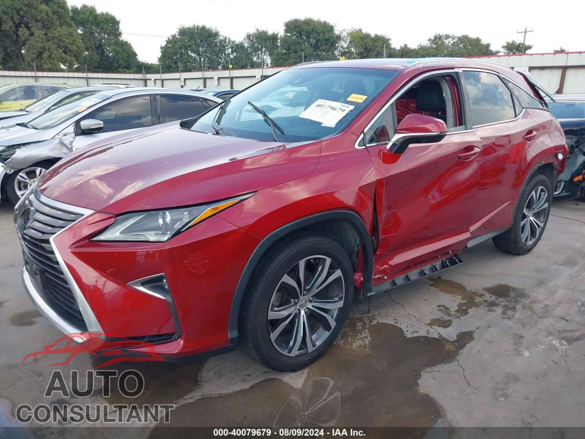 LEXUS RX 350 2017 - 2T2BZMCA9HC111380