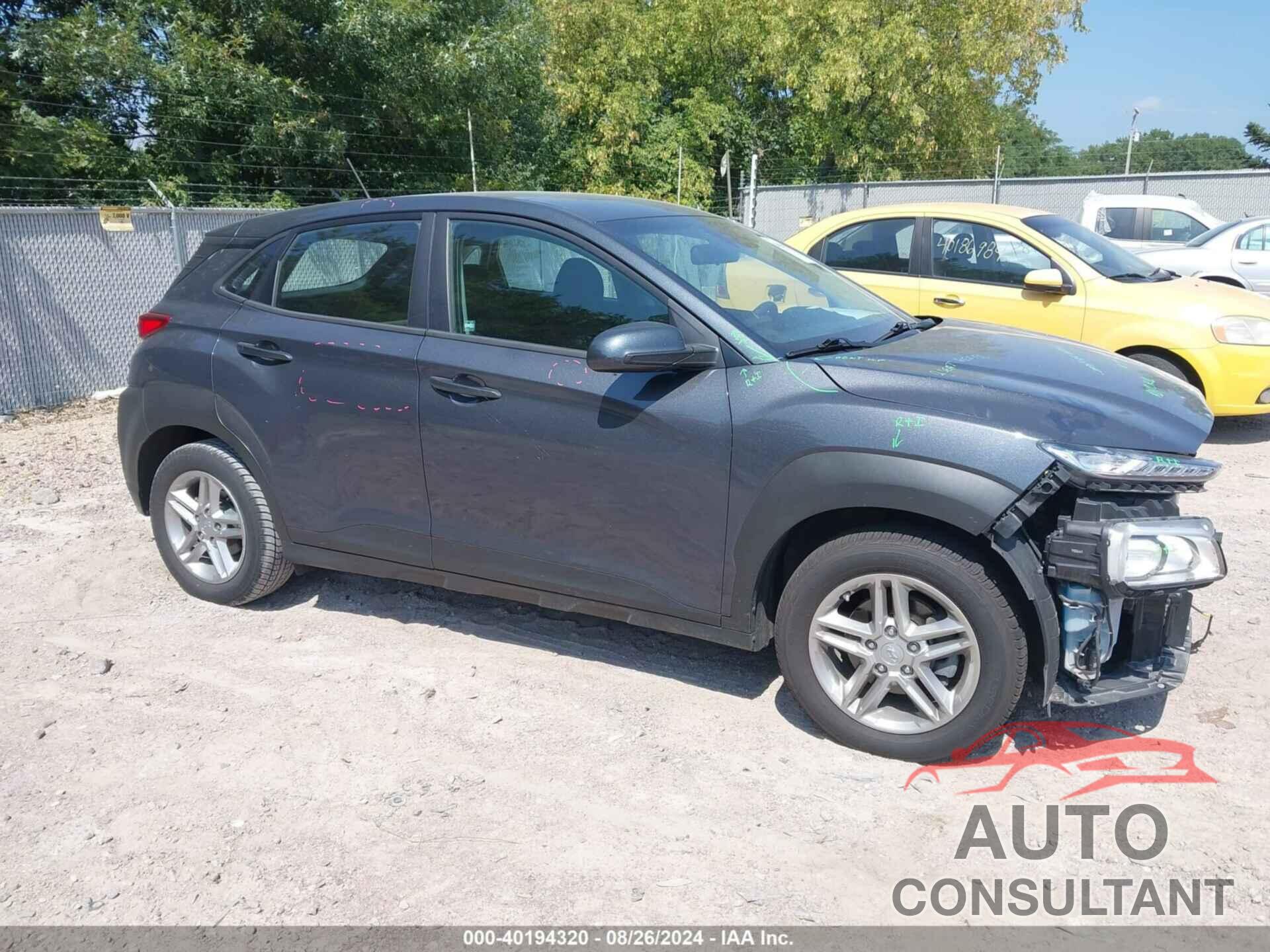 HYUNDAI KONA 2021 - KM8K12AA4MU663753