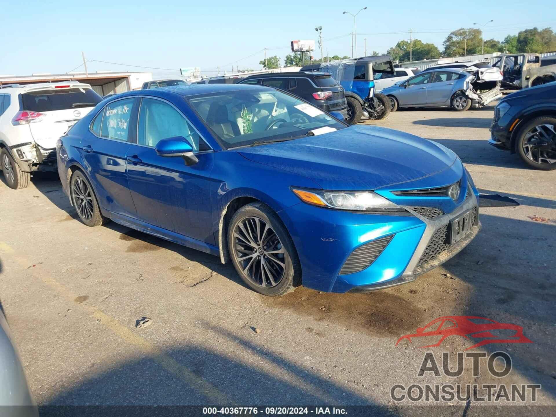 TOYOTA CAMRY 2020 - 4T1G11AK9LU373242