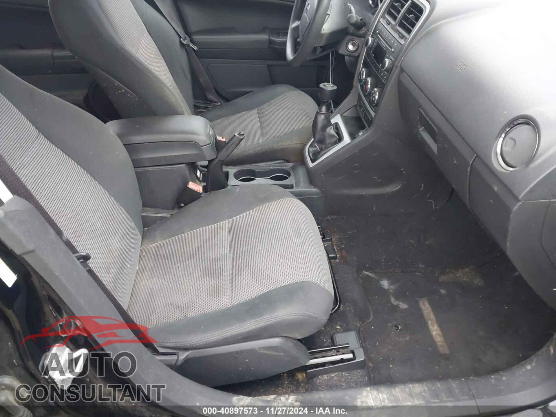 DODGE CALIBER 2012 - 1C3CDWBA8CD531300