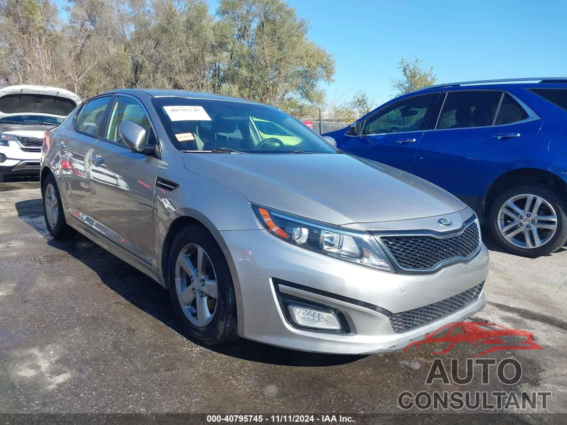 KIA OPTIMA 2015 - KNAGM4A78F5583531