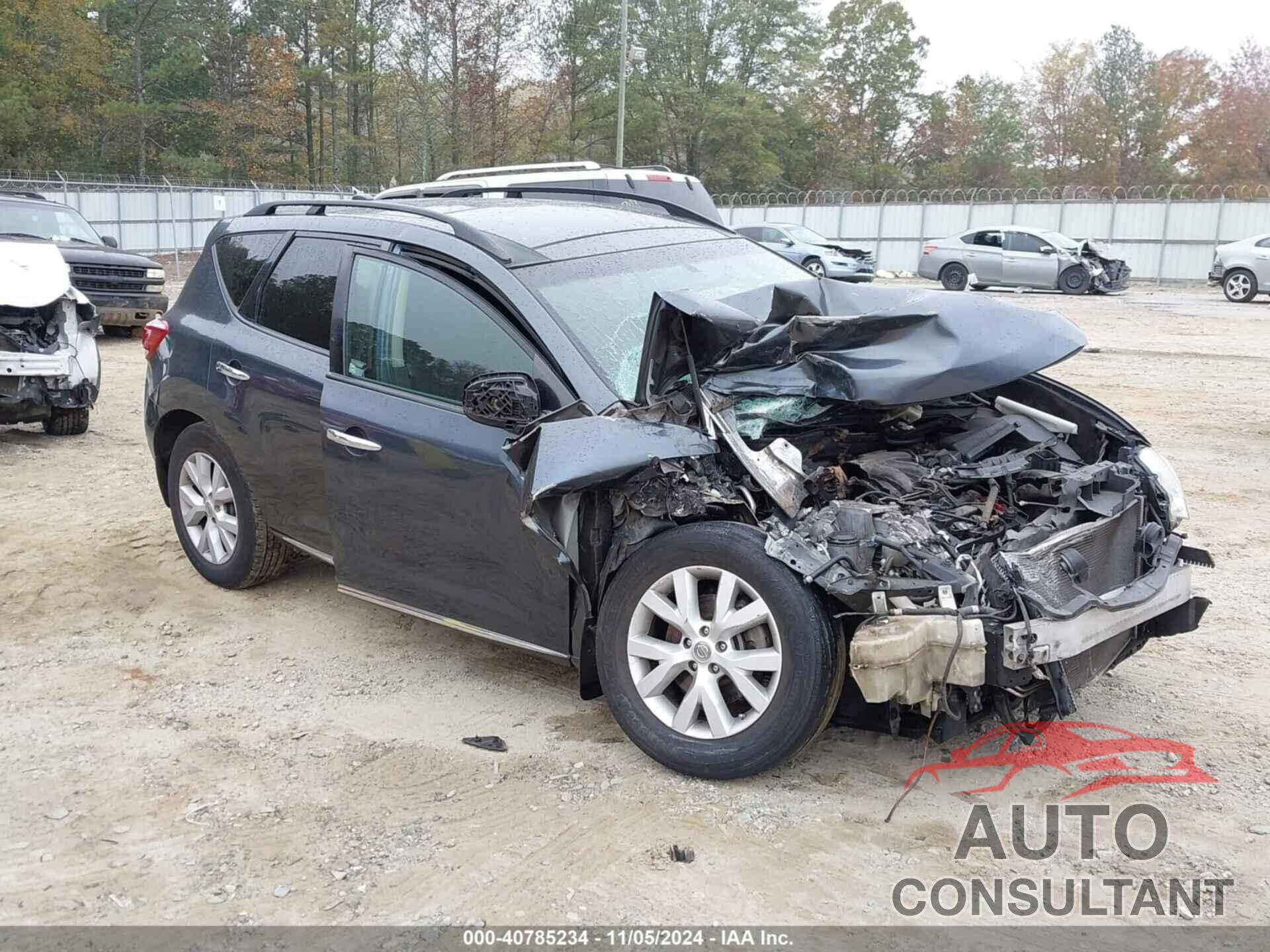 NISSAN MURANO 2011 - JN8AZ1MU7BW066188