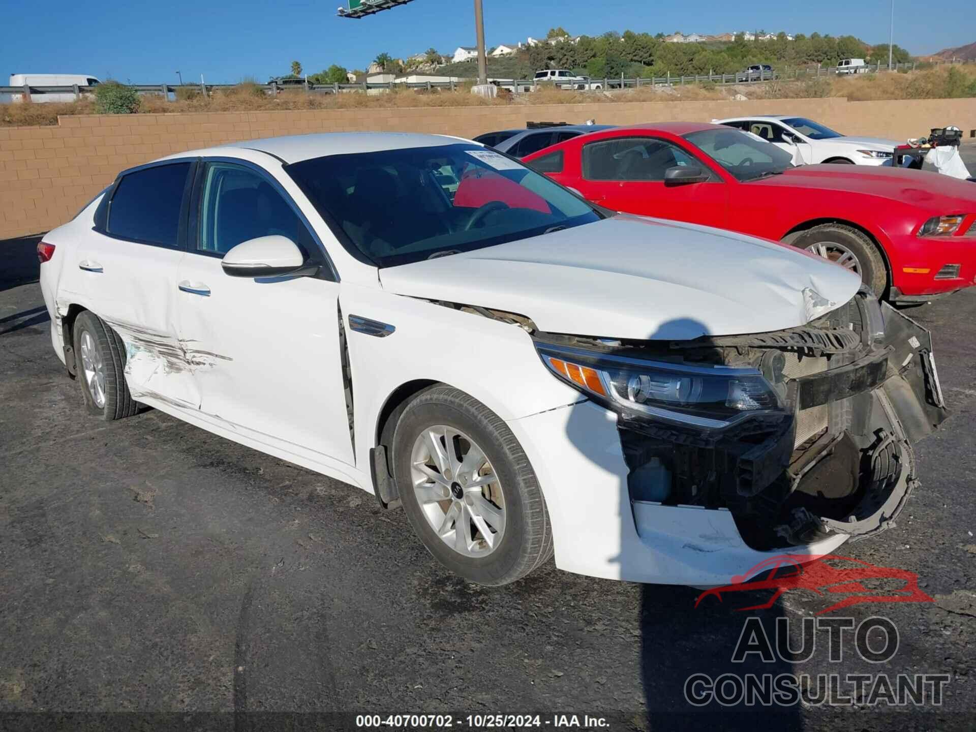 KIA OPTIMA 2016 - KNAGT4L3XG5075415