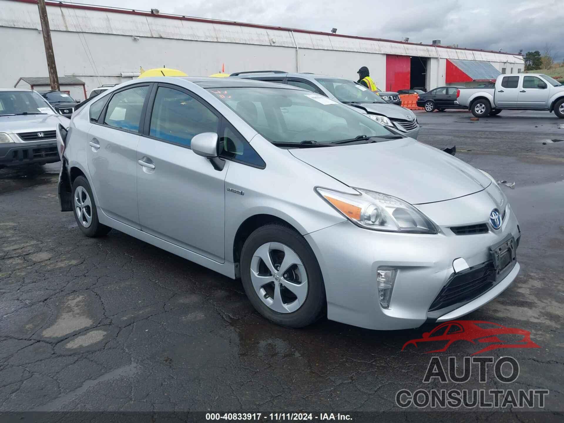 TOYOTA PRIUS 2012 - JTDKN3DU2C1542837