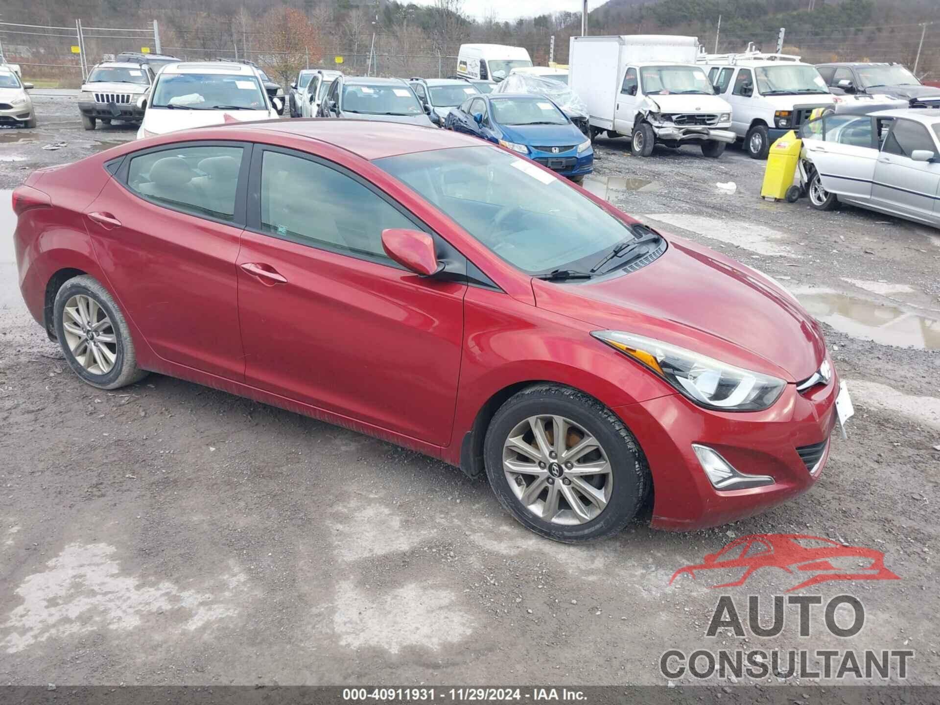 HYUNDAI ELANTRA 2015 - 5NPDH4AE9FH592747