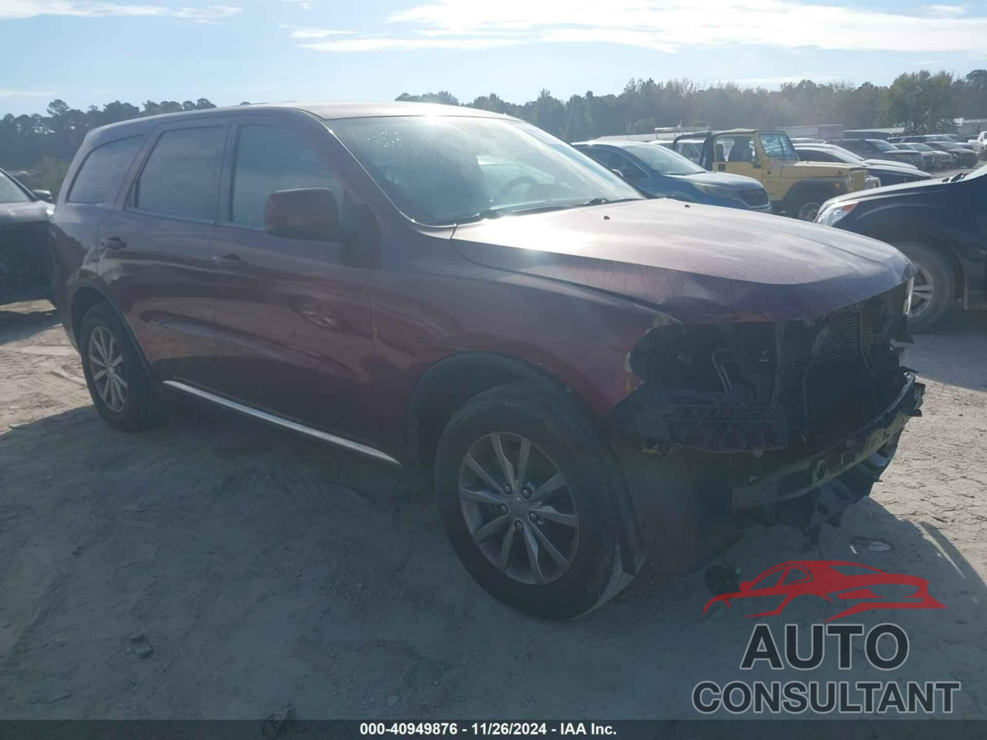 DODGE DURANGO 2018 - 1C4RDHAG9JC395012
