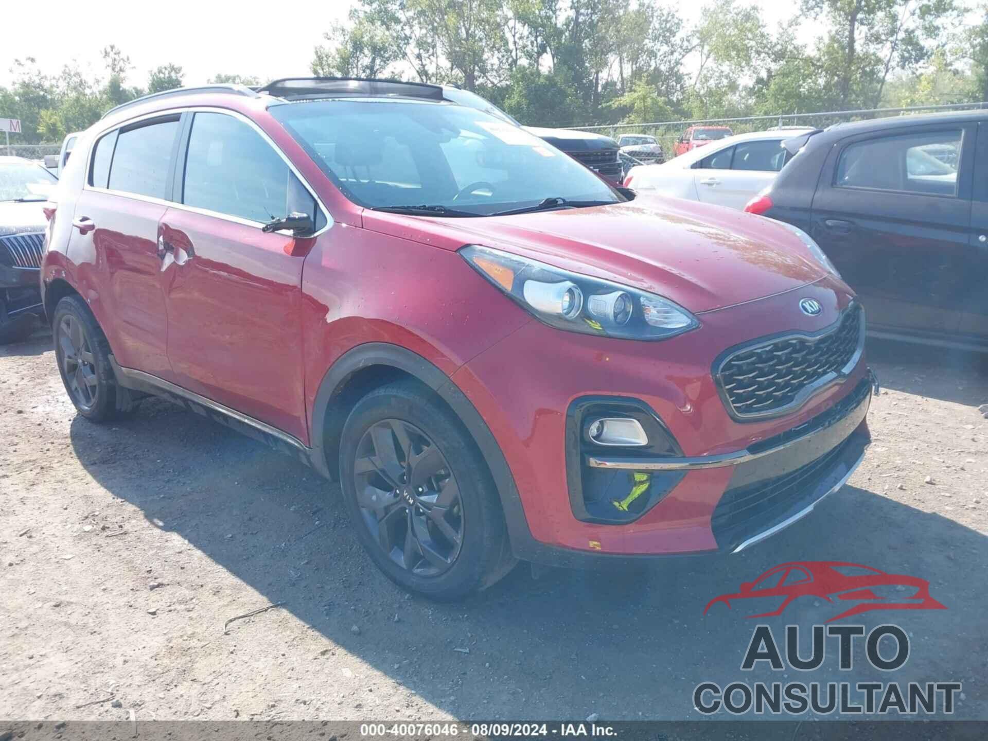 KIA SPORTAGE 2020 - KNDP63ACXL7775506