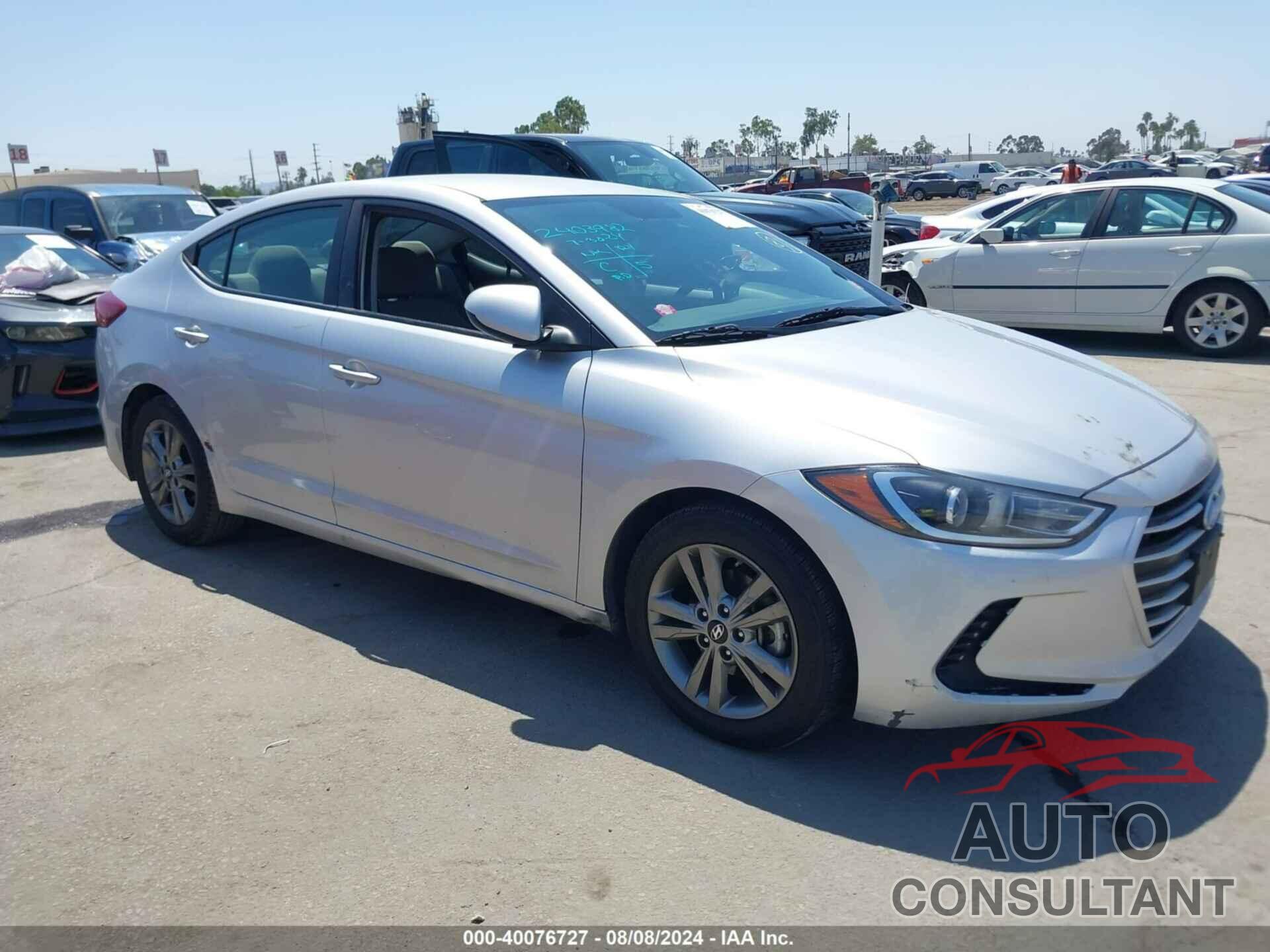 HYUNDAI ELANTRA 2018 - 5NPD84LF2JH363132
