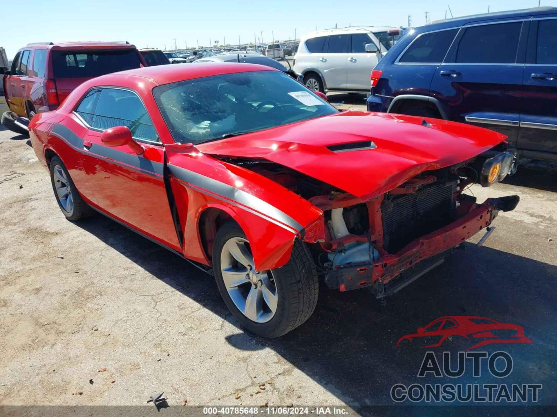 DODGE CHALLENGER 2016 - 2C3CDZAG0GH168782