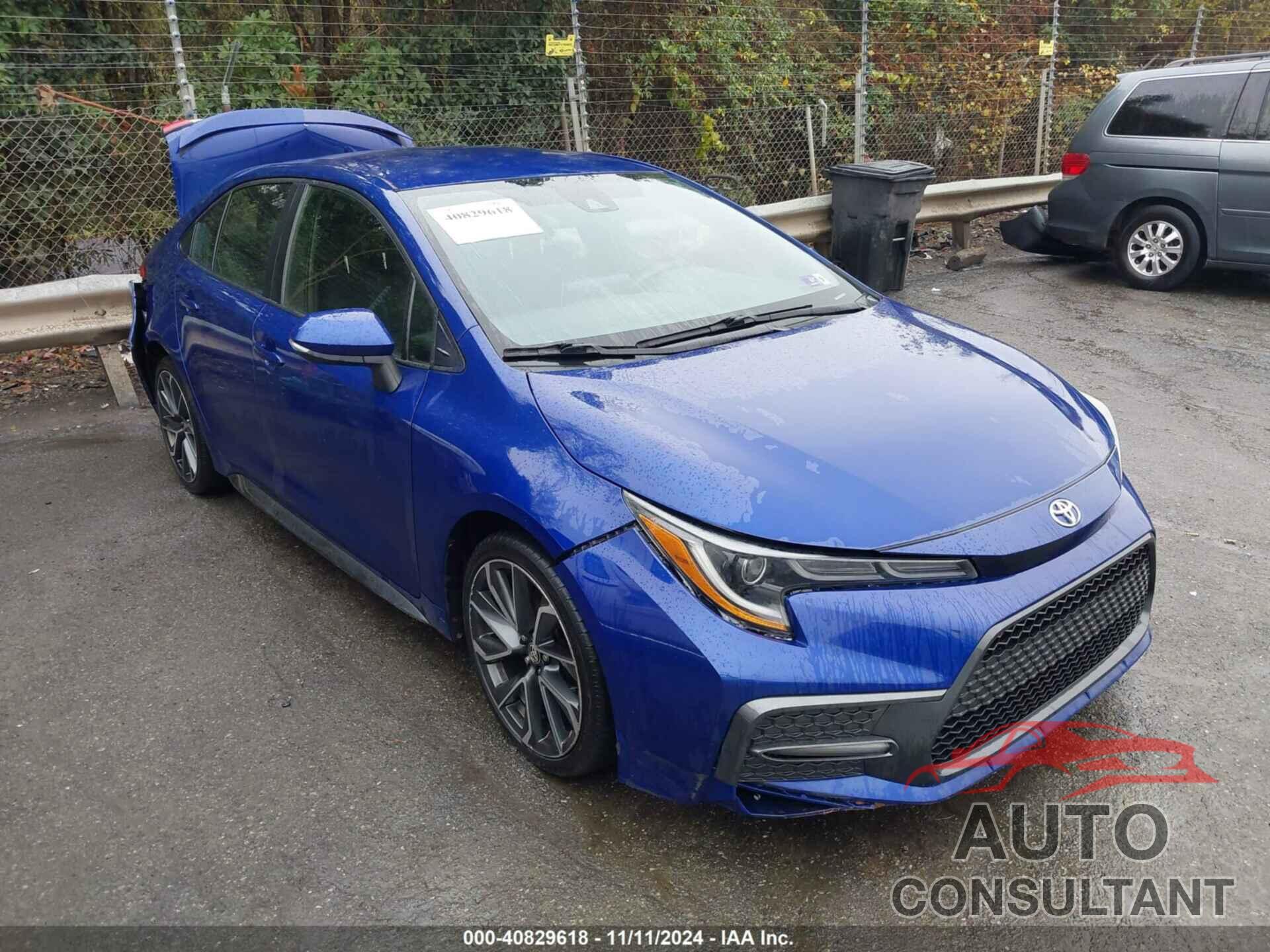 TOYOTA COROLLA 2021 - JTDS4MCE3MJ054890