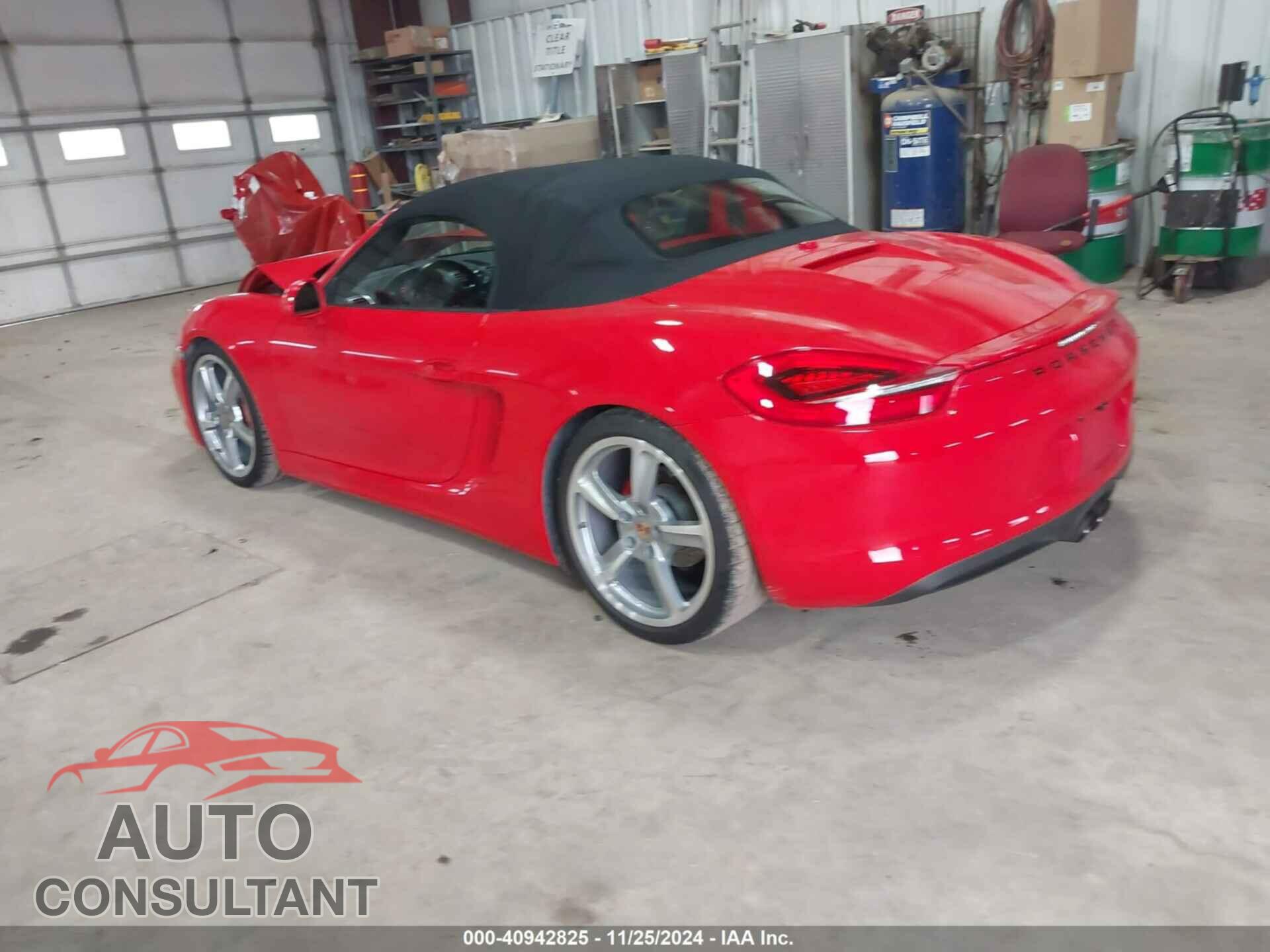 PORSCHE BOXSTER 2014 - WP0CB2A86ES140735