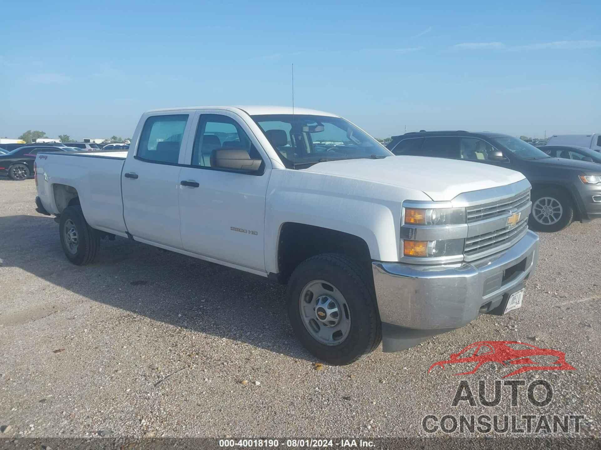 CHEVROLET SILVERADO 2500HD 2017 - 1GC1KUEG4HF183617