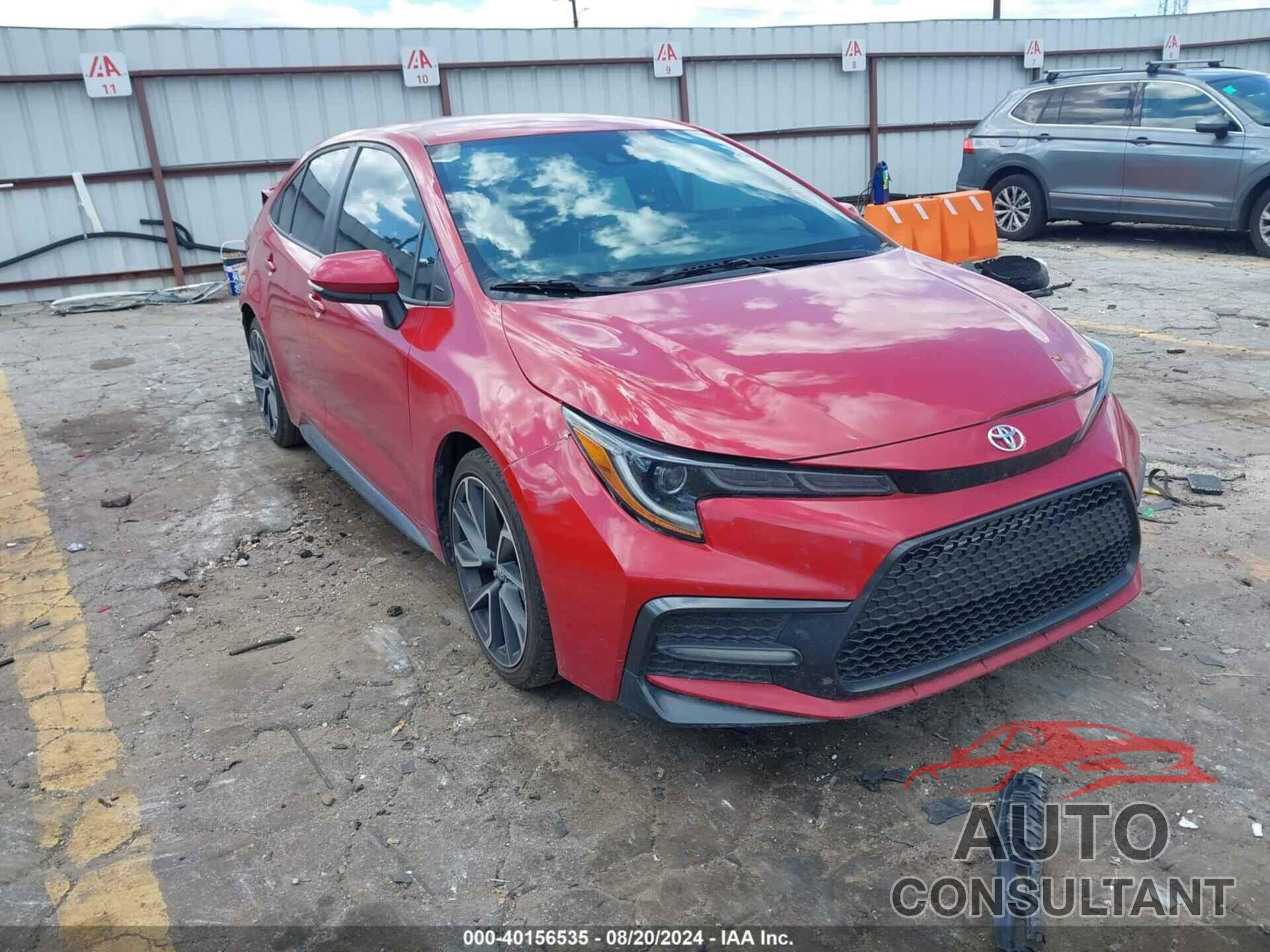 TOYOTA COROLLA 2020 - 5YFS4RCE9LP011601