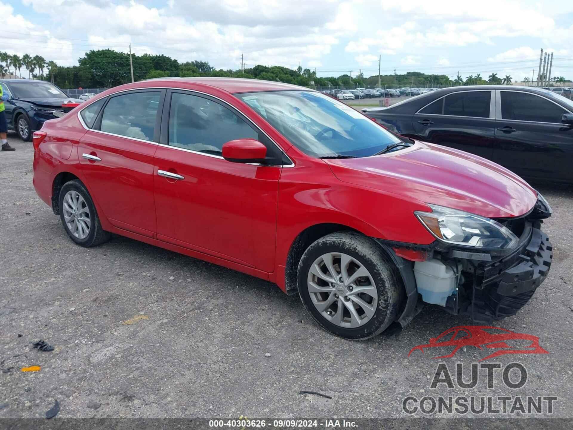 NISSAN SENTRA 2018 - 3N1AB7AP3JY348078