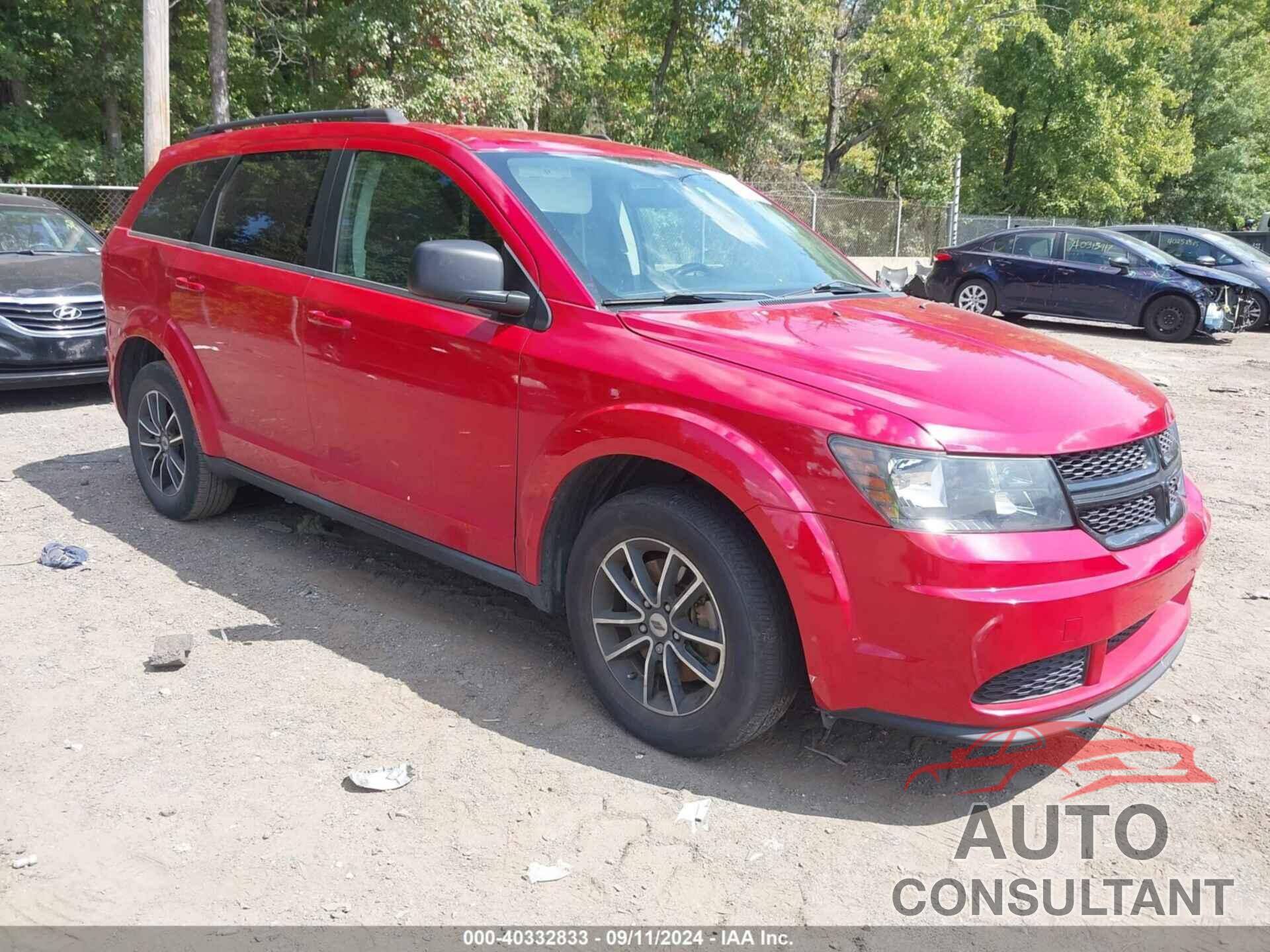 DODGE JOURNEY 2018 - 3C4PDCAB3JT195584