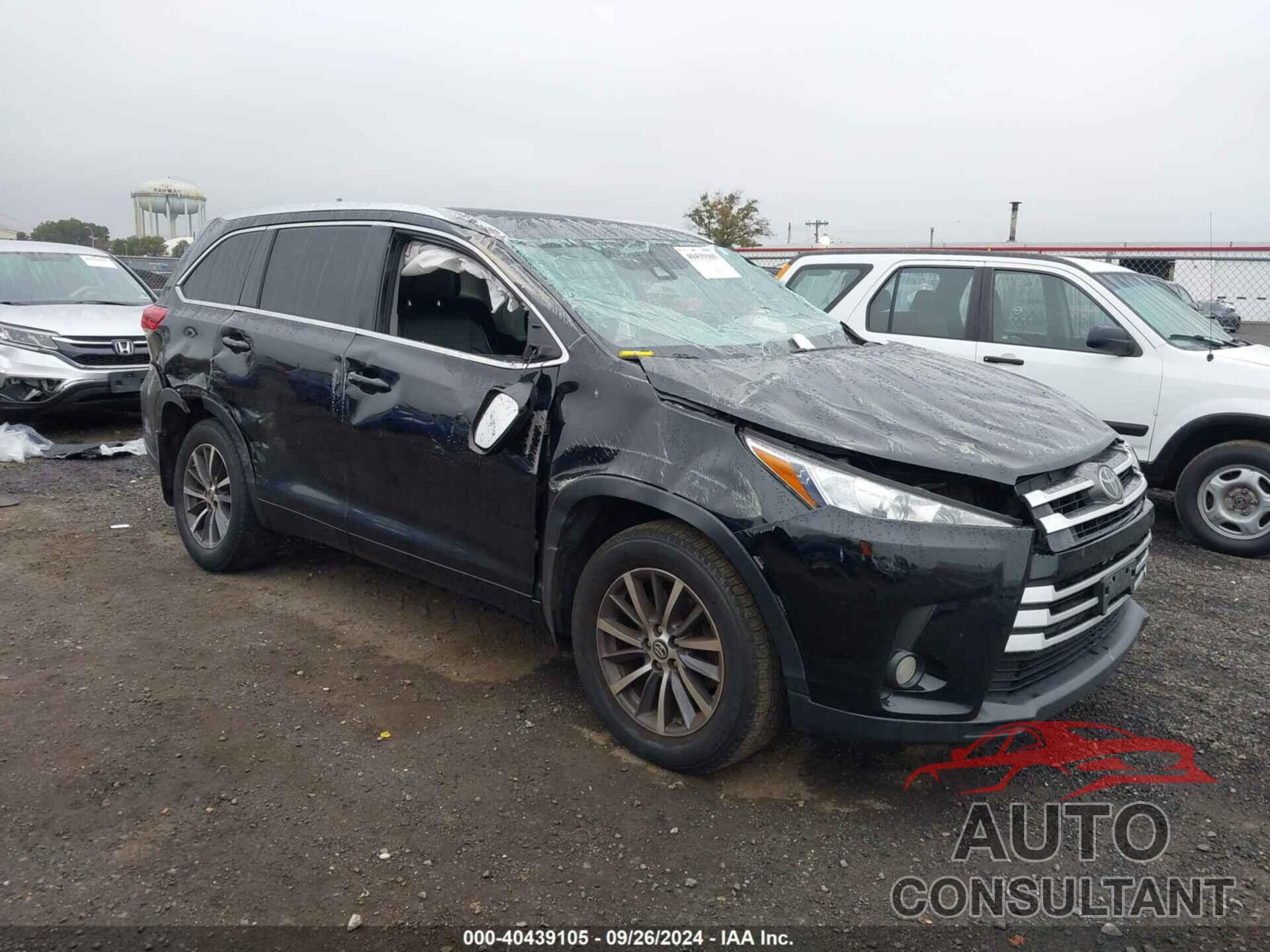 TOYOTA HIGHLANDER 2017 - 5TDJZRFH4HS395367