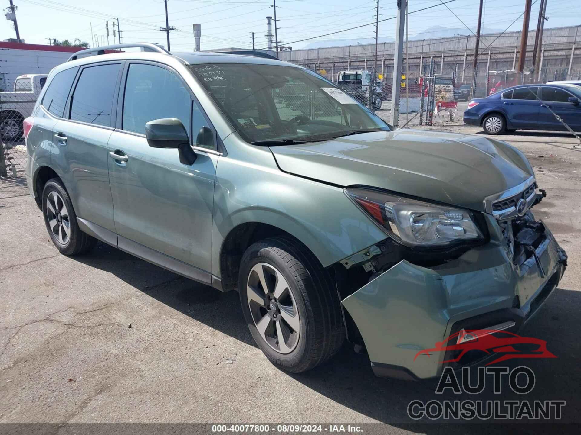 SUBARU FORESTER 2017 - JF2FJAEC0HH492557