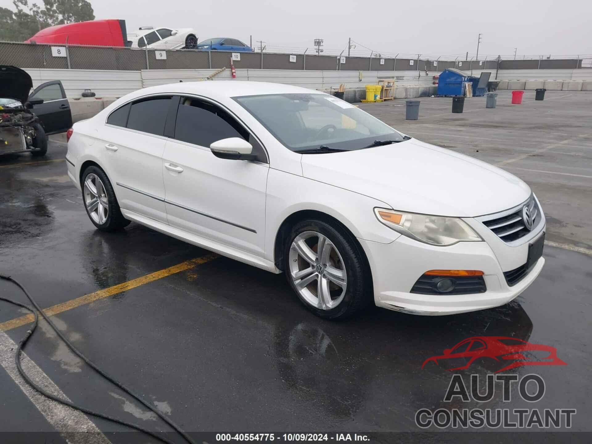 VOLKSWAGEN CC 2012 - WVWMP7AN3CE506493