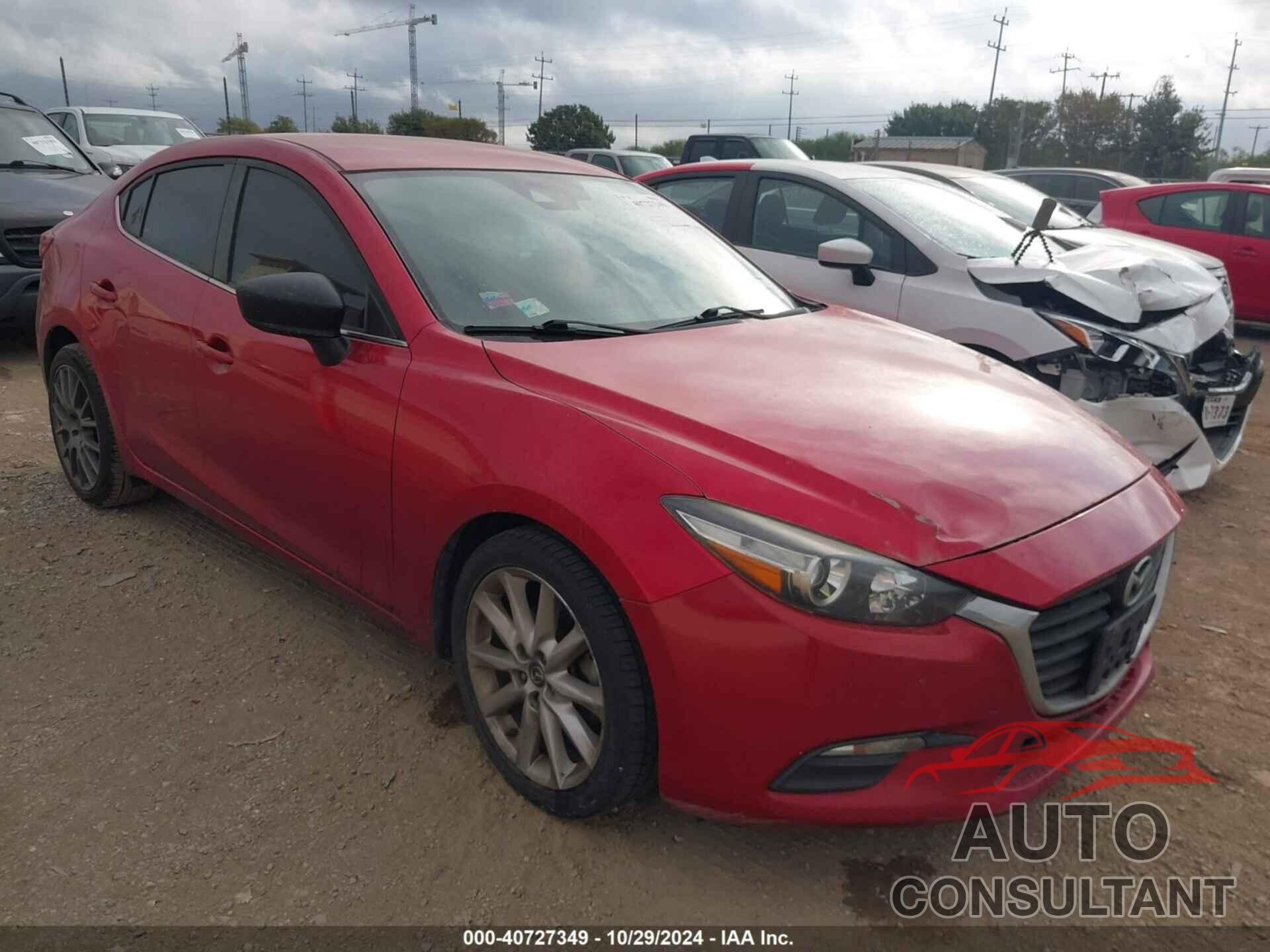 MAZDA MAZDA3 2017 - JM1BN1V74H1106382