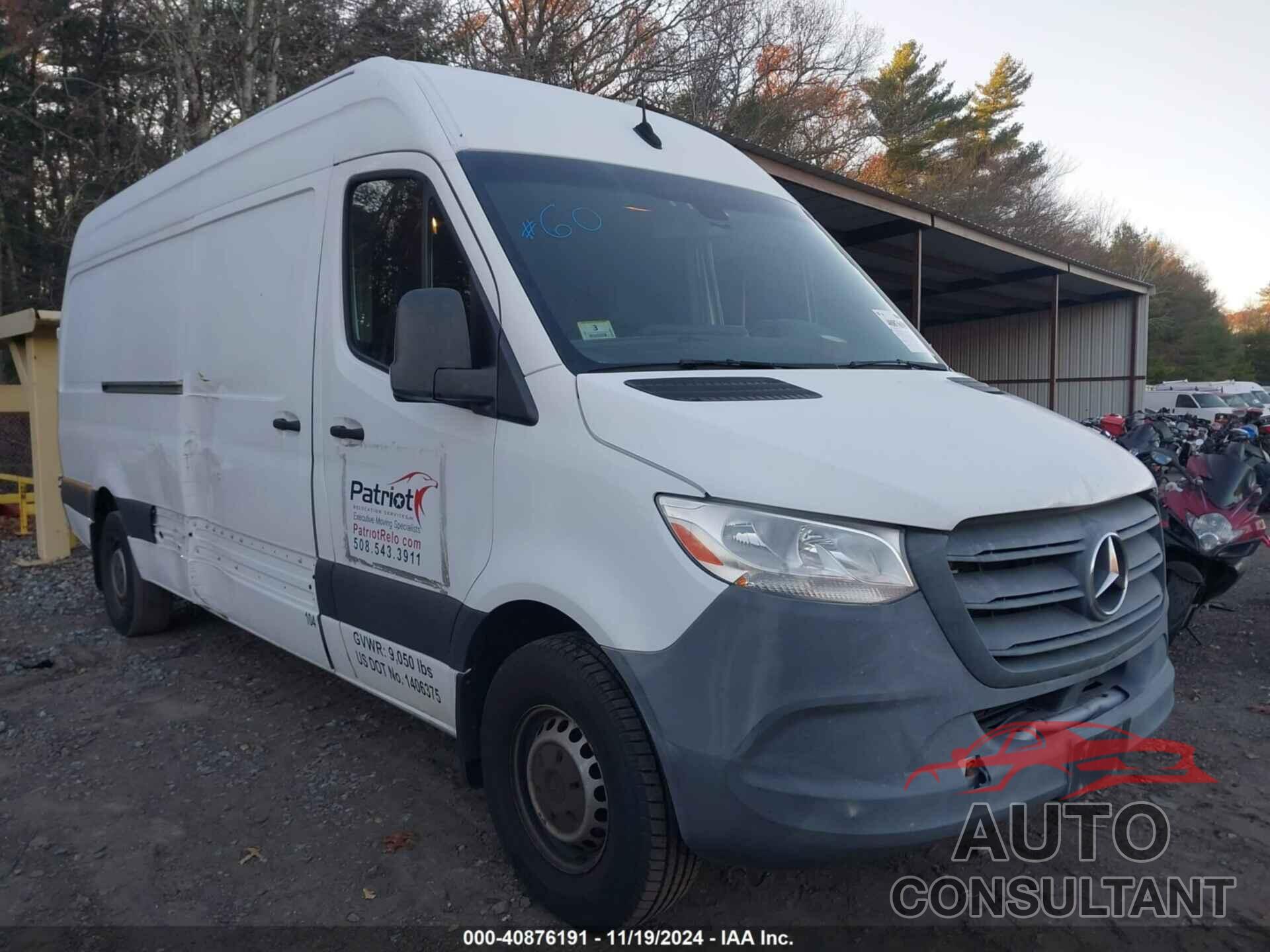 MERCEDES-BENZ SPRINTER 2500 2019 - WD4PF1CD0KT011539