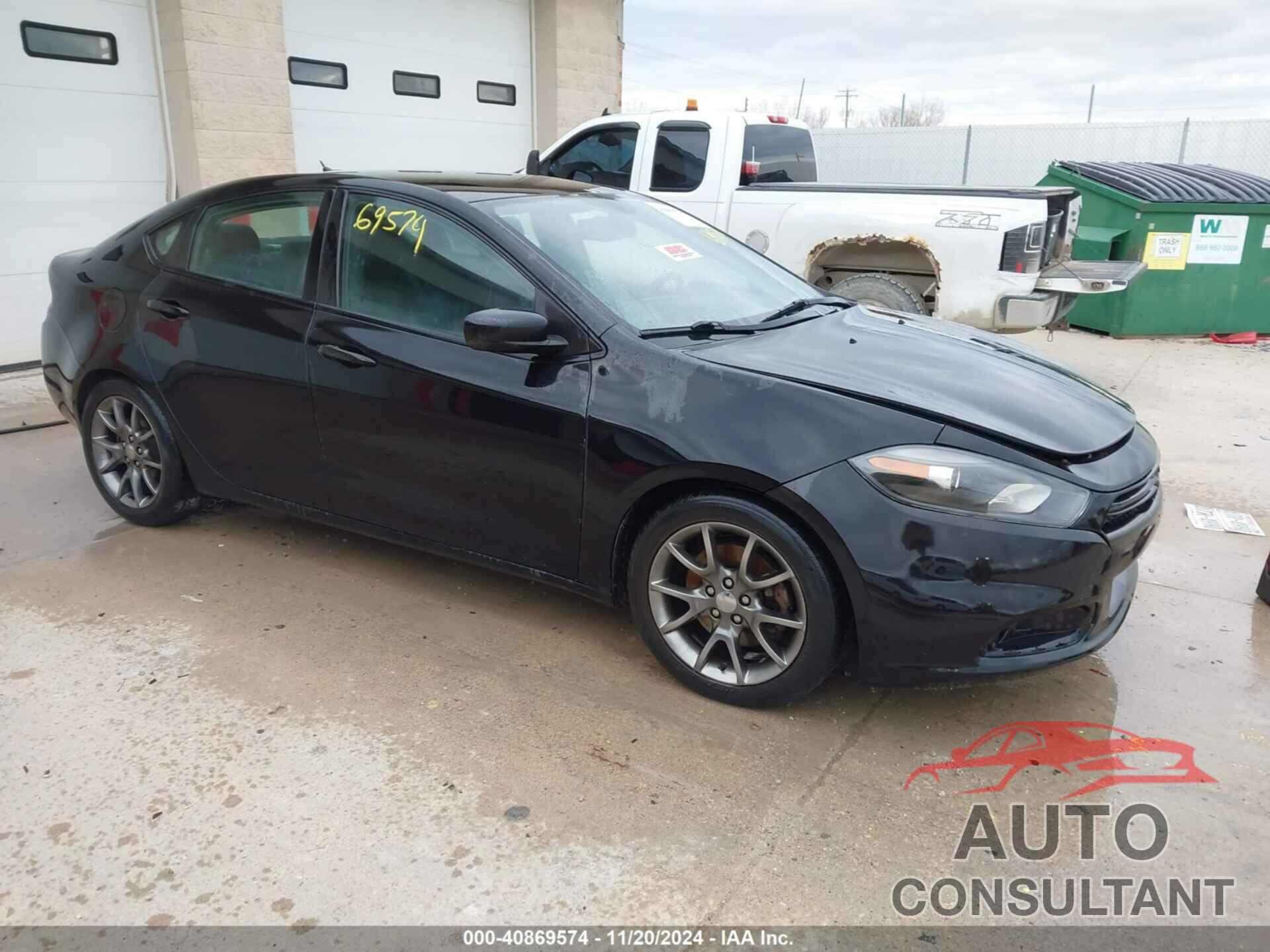 DODGE DART 2014 - 1C3CDFBB4ED828012