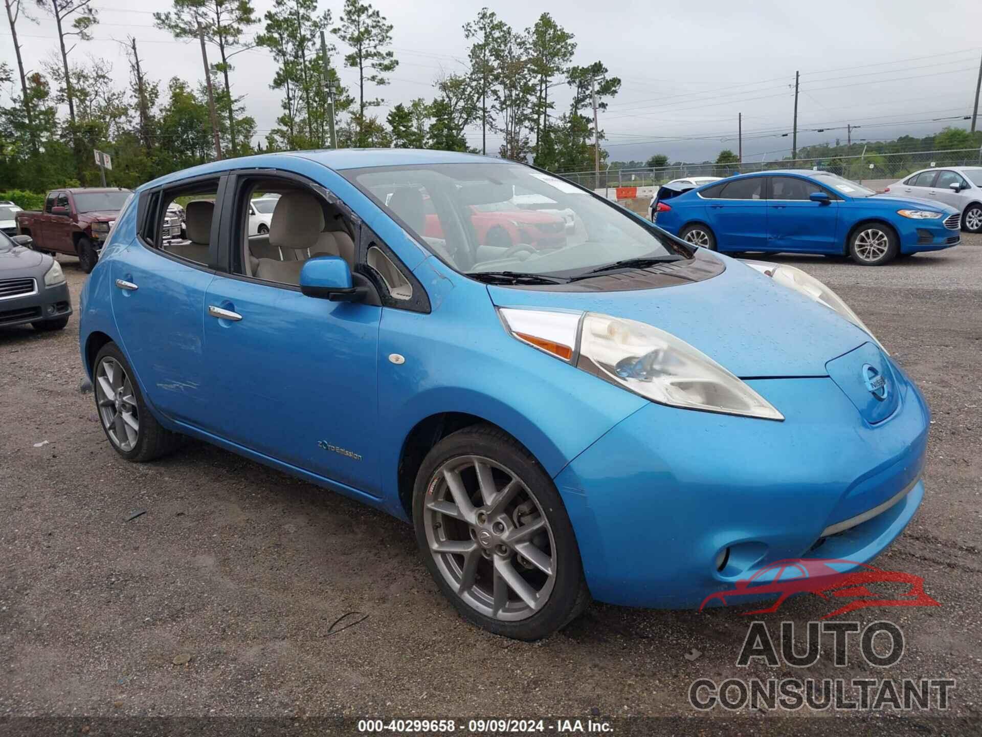 NISSAN LEAF 2012 - JN1AZ0CPXCT022337