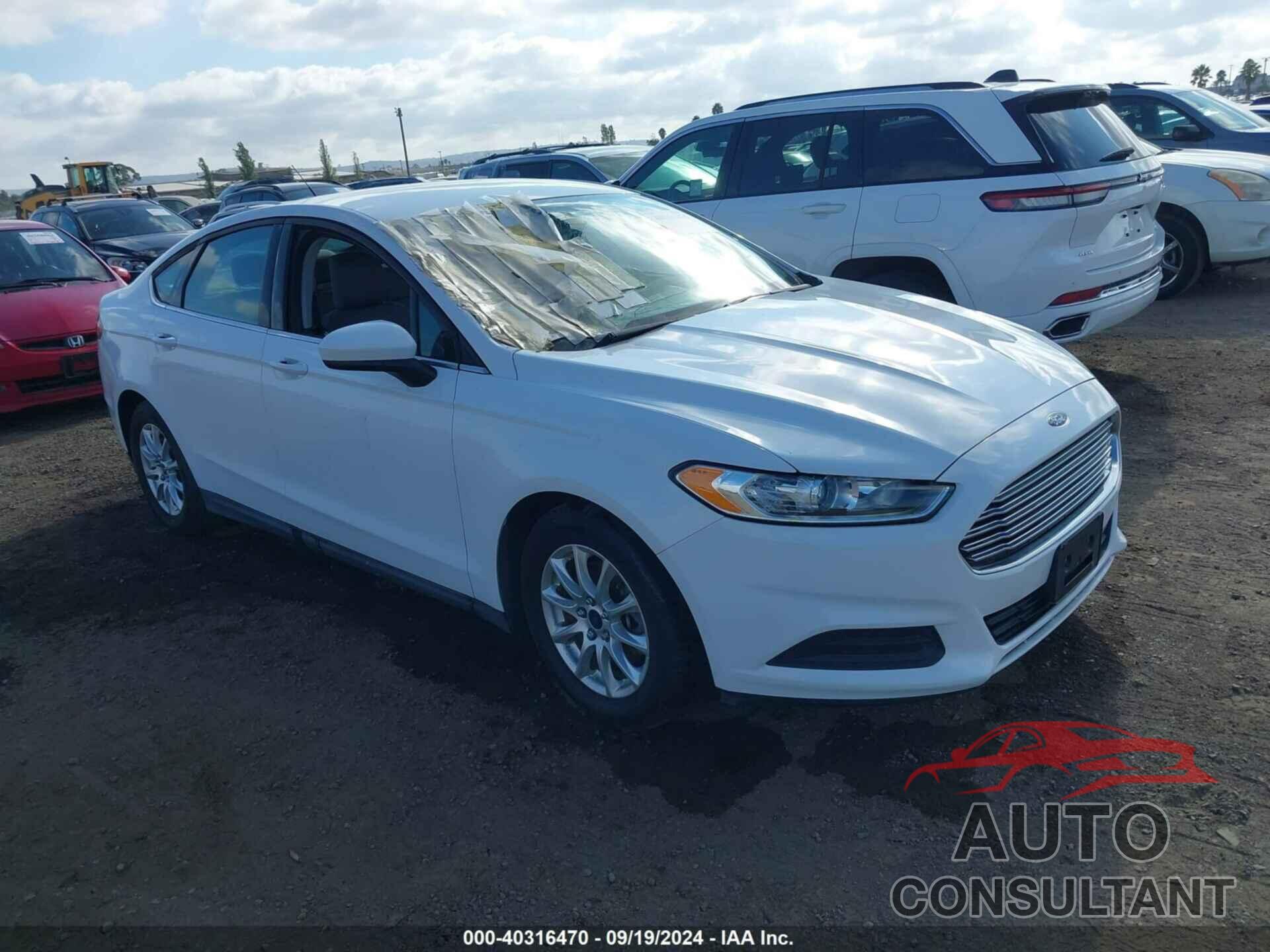 FORD FUSION 2016 - 3FA6P0G75GR250164