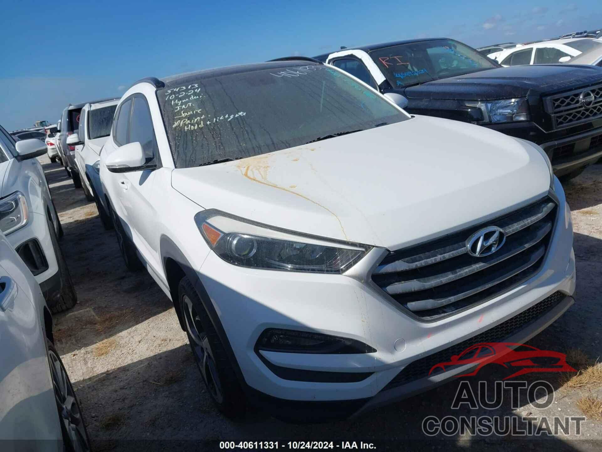 HYUNDAI TUCSON 2018 - KM8J33A21JU810529